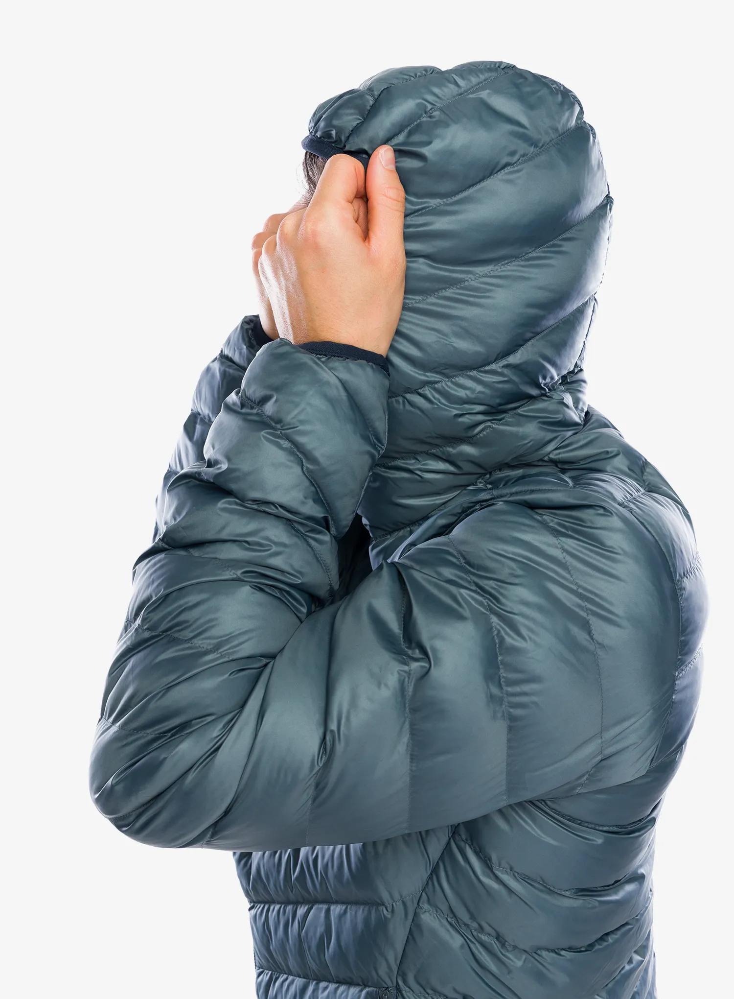 Sintetična jakna Haglofs Sarna Mimic Hood - steel blue