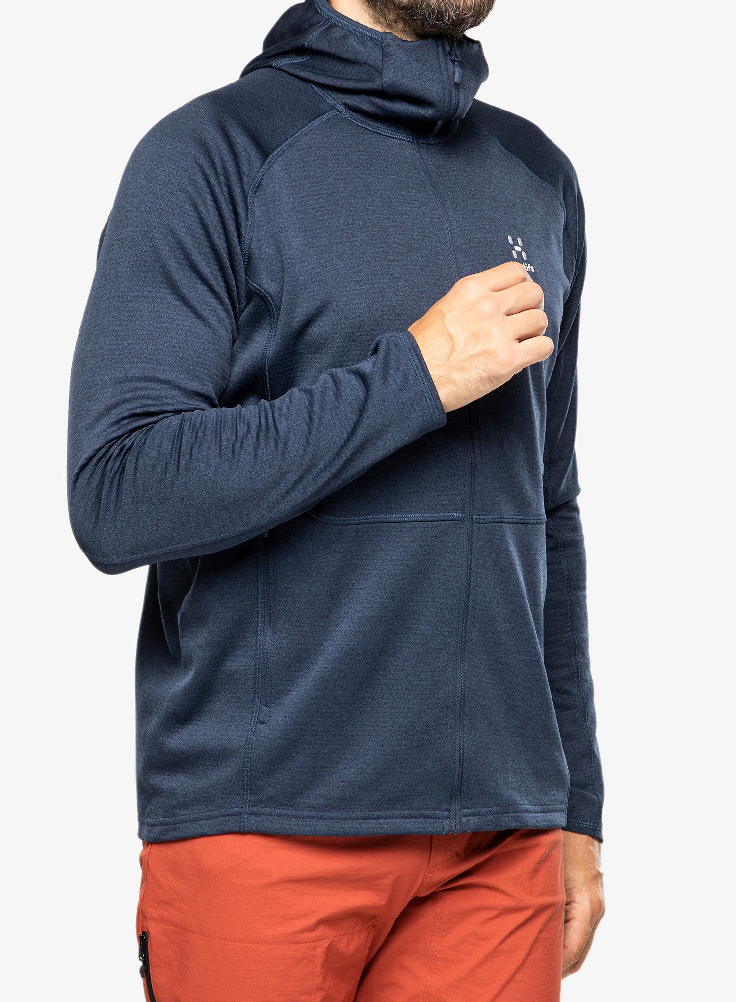 Jopica s kapuco Haglofs Skuta Hood - tarn blue