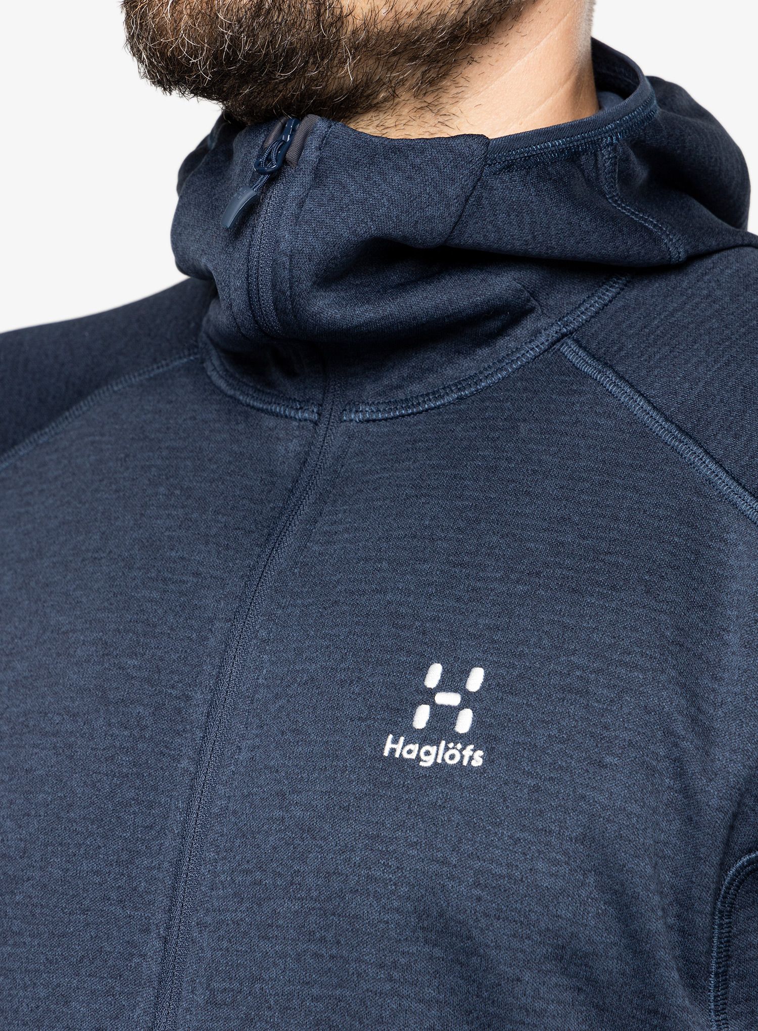 Jopica s kapuco Haglofs Skuta Hood - tarn blue