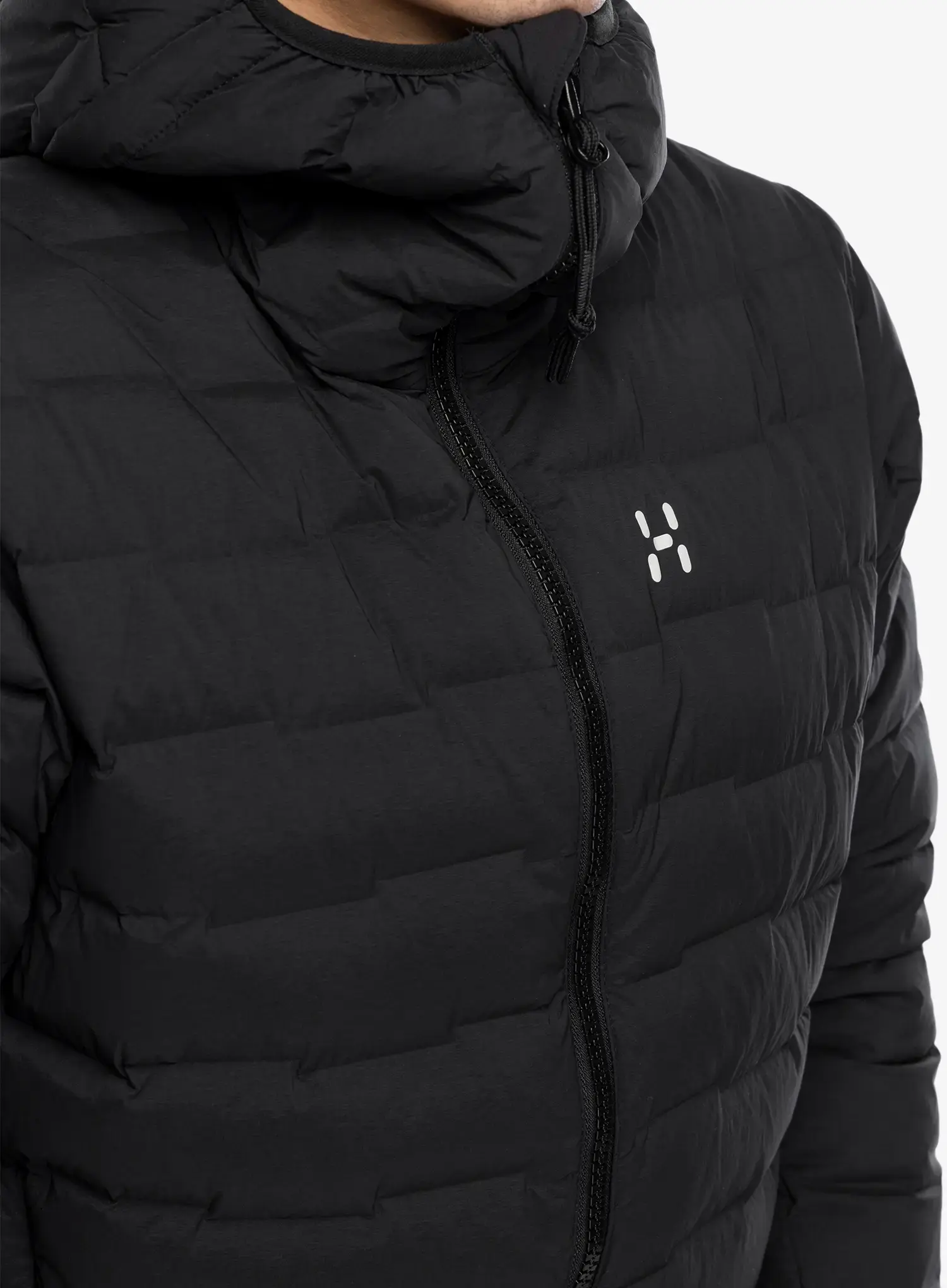 Puhovka Haglofs Spitz Down Hood - true black