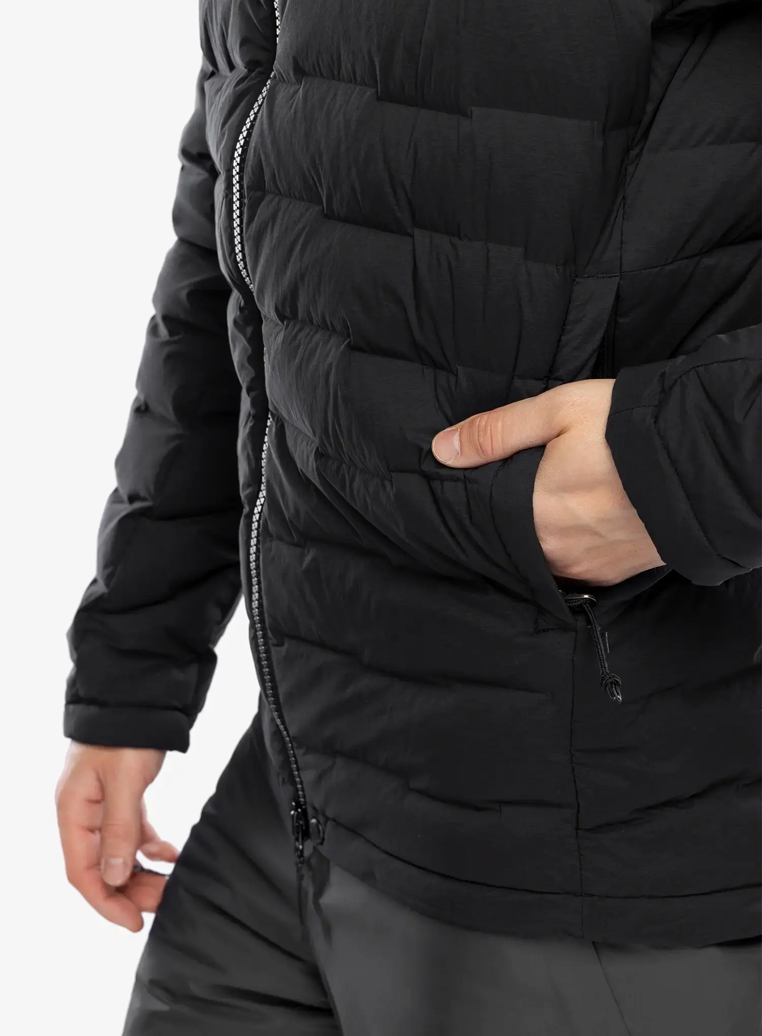 Puhovka Haglofs Spitz Down Hood - true black