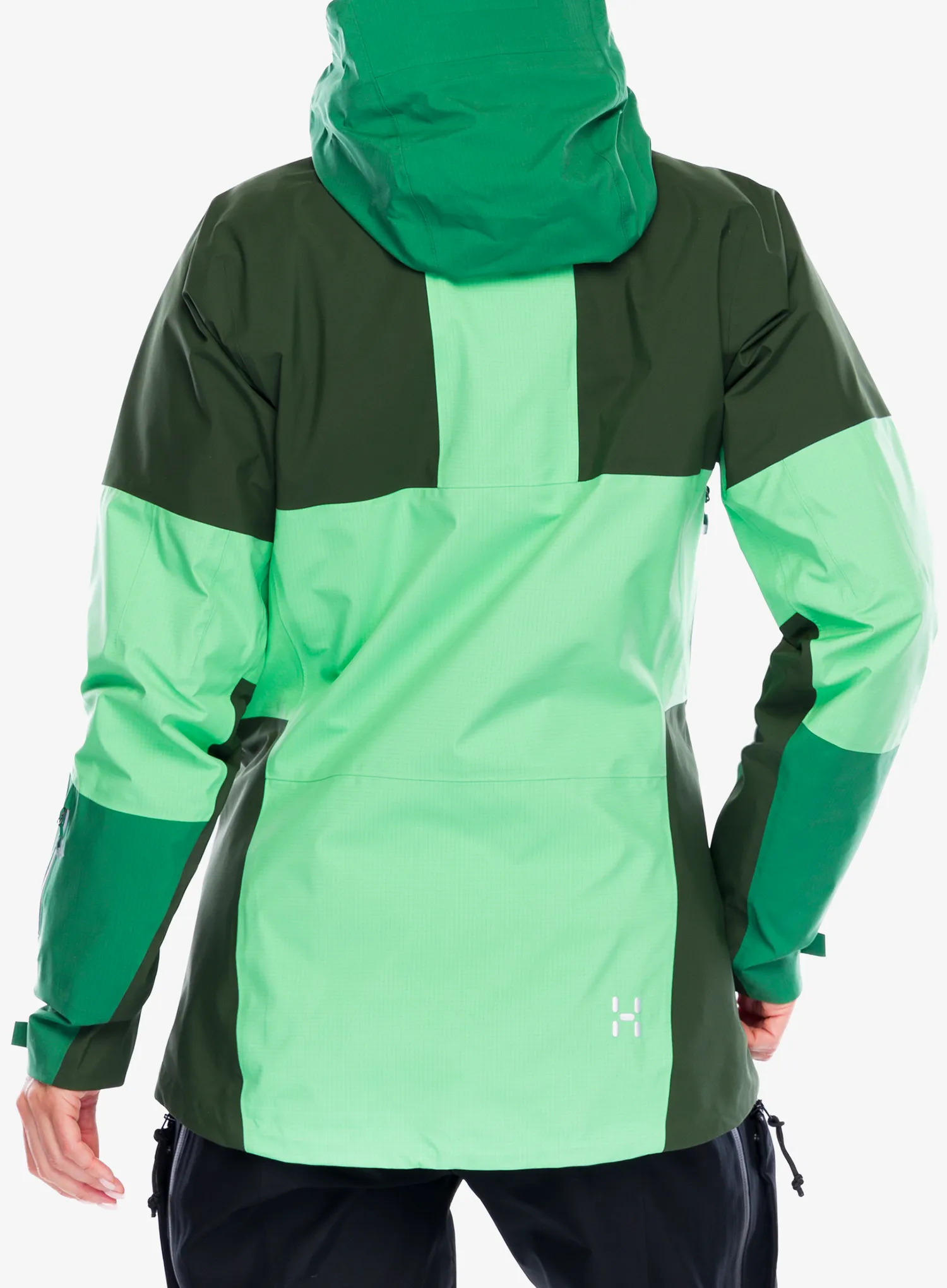 GORE-TEX jakna Haglofs Spitz GTX PRO Jacket - mint stone/seaweed green