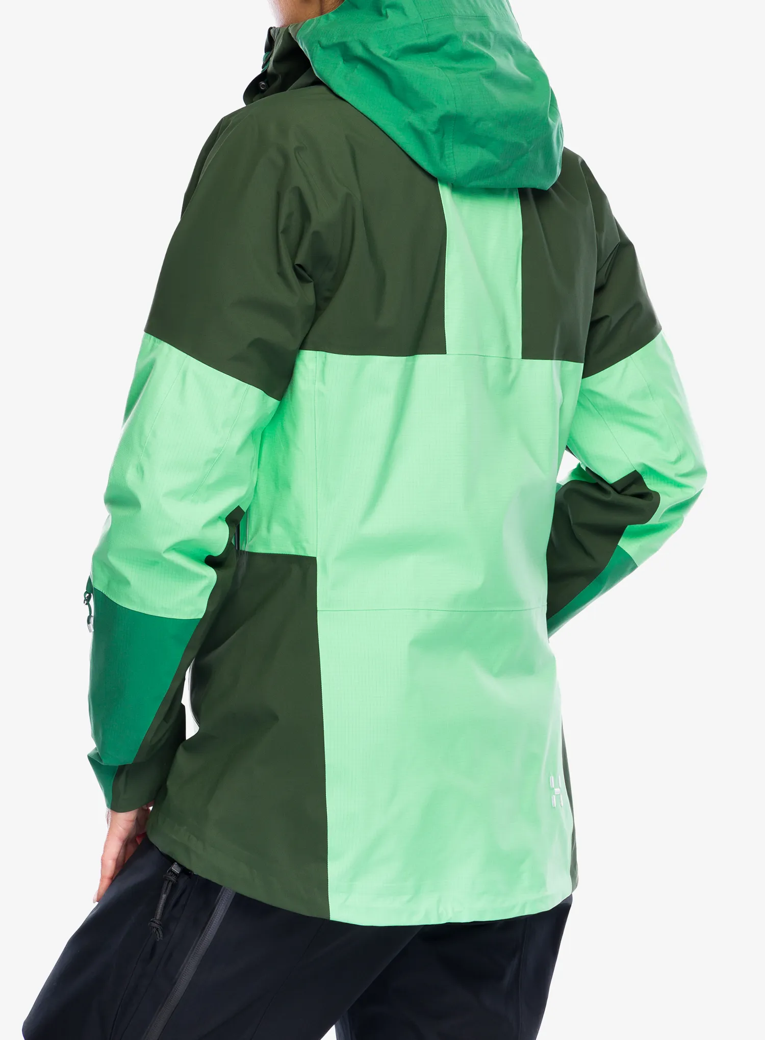 GORE-TEX jakna Haglofs Spitz GTX PRO Jacket - mint stone/seaweed green