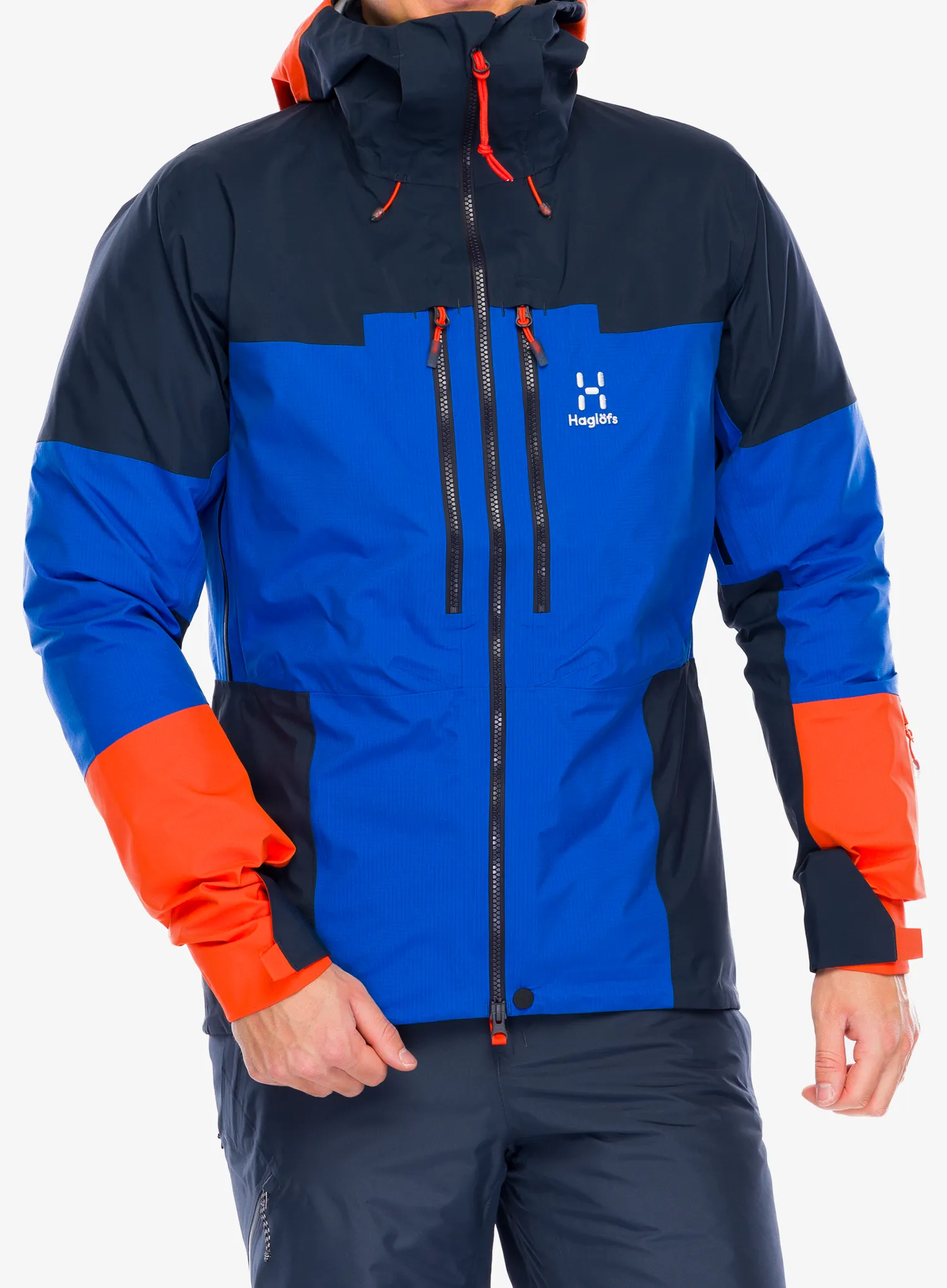 Nepremočljiva jakna Haglofs Spitz GTX Pro Jacket - electric blue/tarn blue