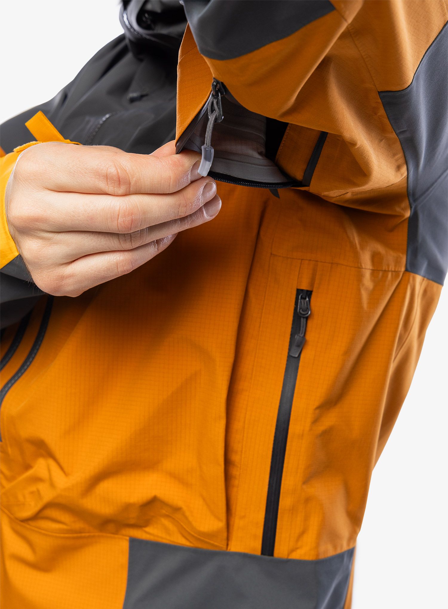 Jakna Haglofs Spitz GTX Pro Jacket - golden brown/magnetite