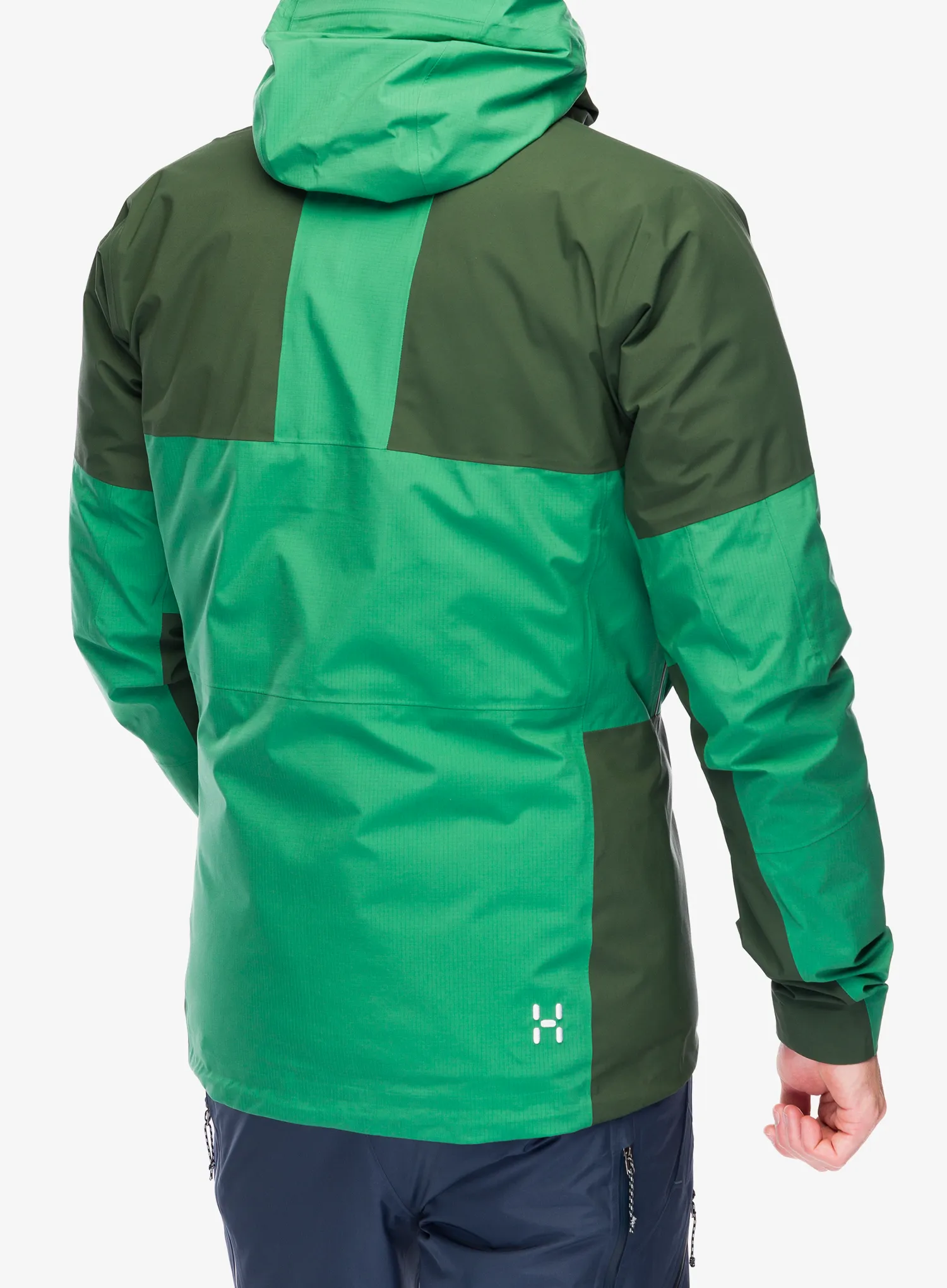 GORE-TEX jakna Haglofs Spitz GTX Pro Jacket - seaweed green/dk jelly green
