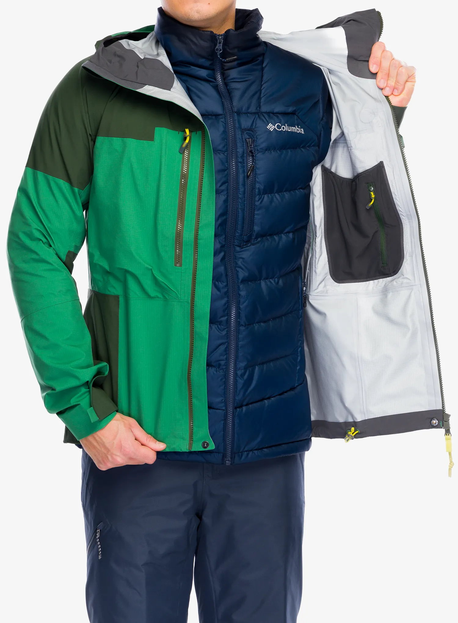 GORE-TEX jakna Haglofs Spitz GTX Pro Jacket - seaweed green/dk jelly green