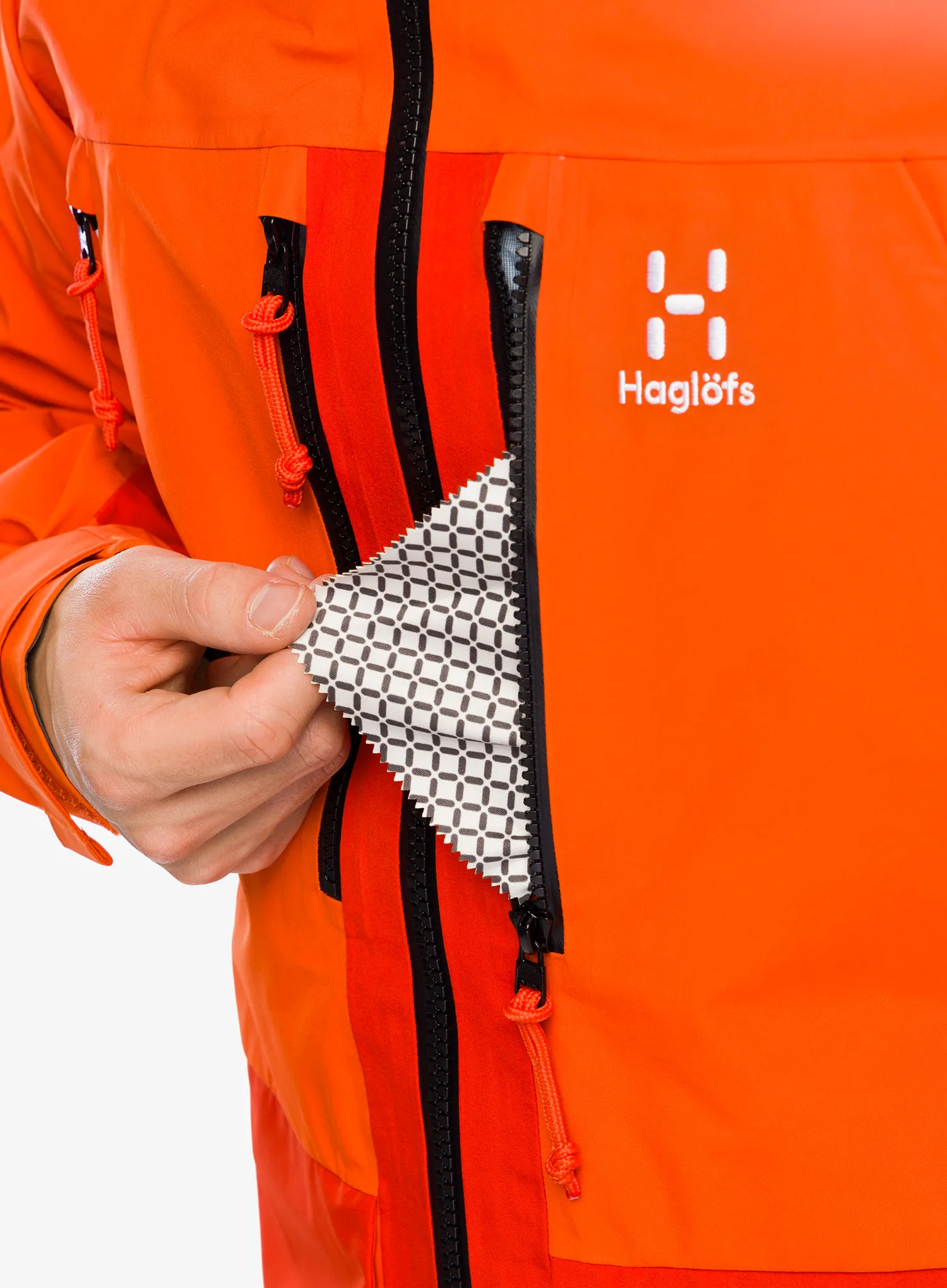 Nepremočljiva jakna Haglofs Vassi GTX Jacket - blaze orange/habanero