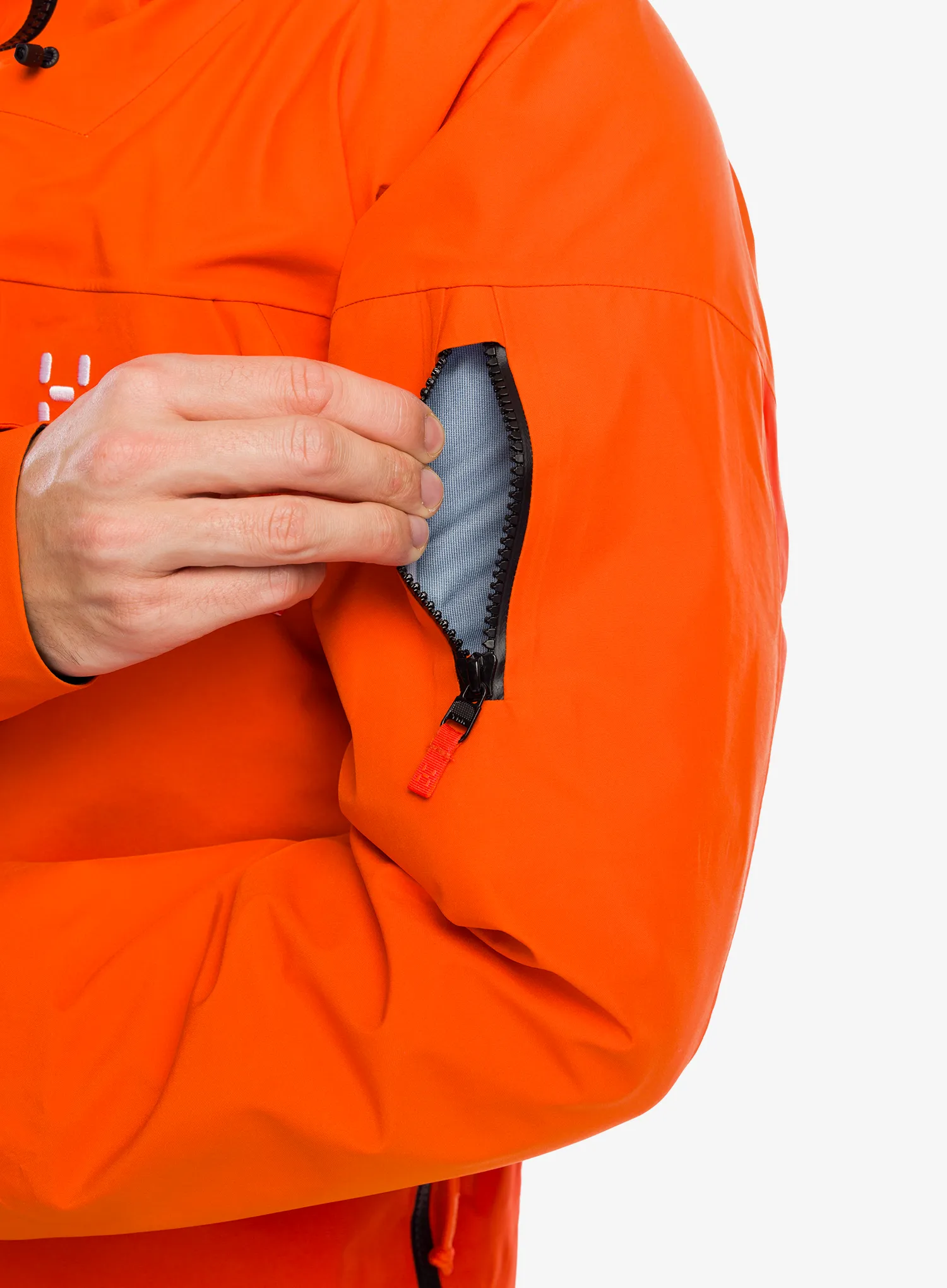 Nepremočljiva jakna Haglofs Vassi GTX Jacket - blaze orange/habanero