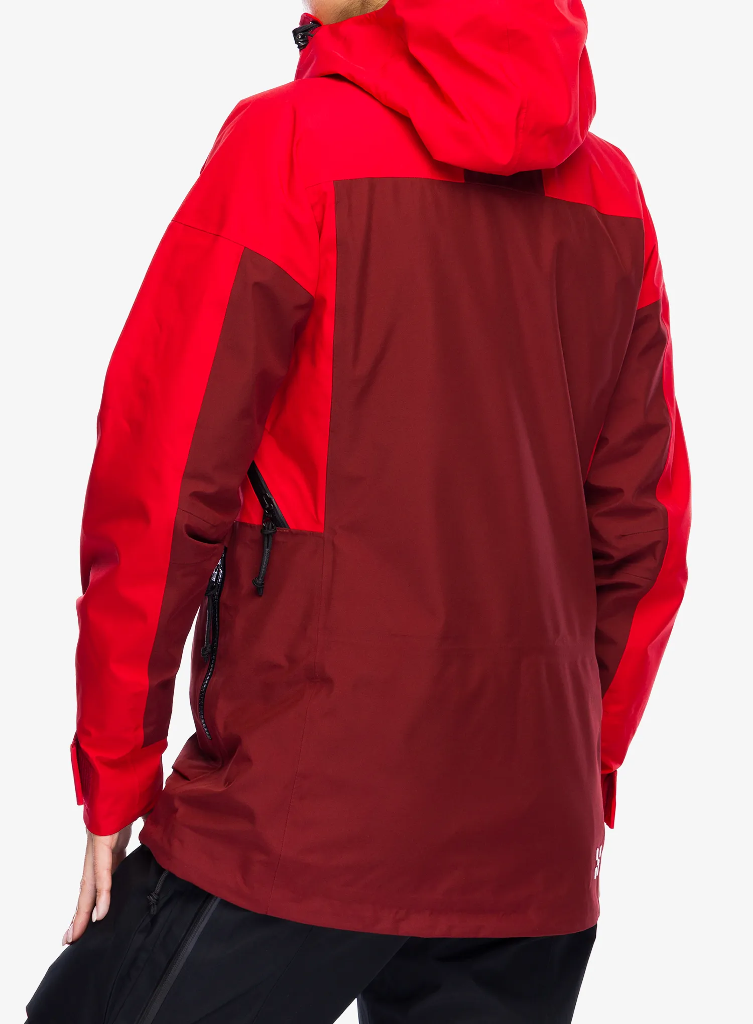 Ženska hardshell jakna Haglofs Vassi GTX Jacket - bright red/carmine red