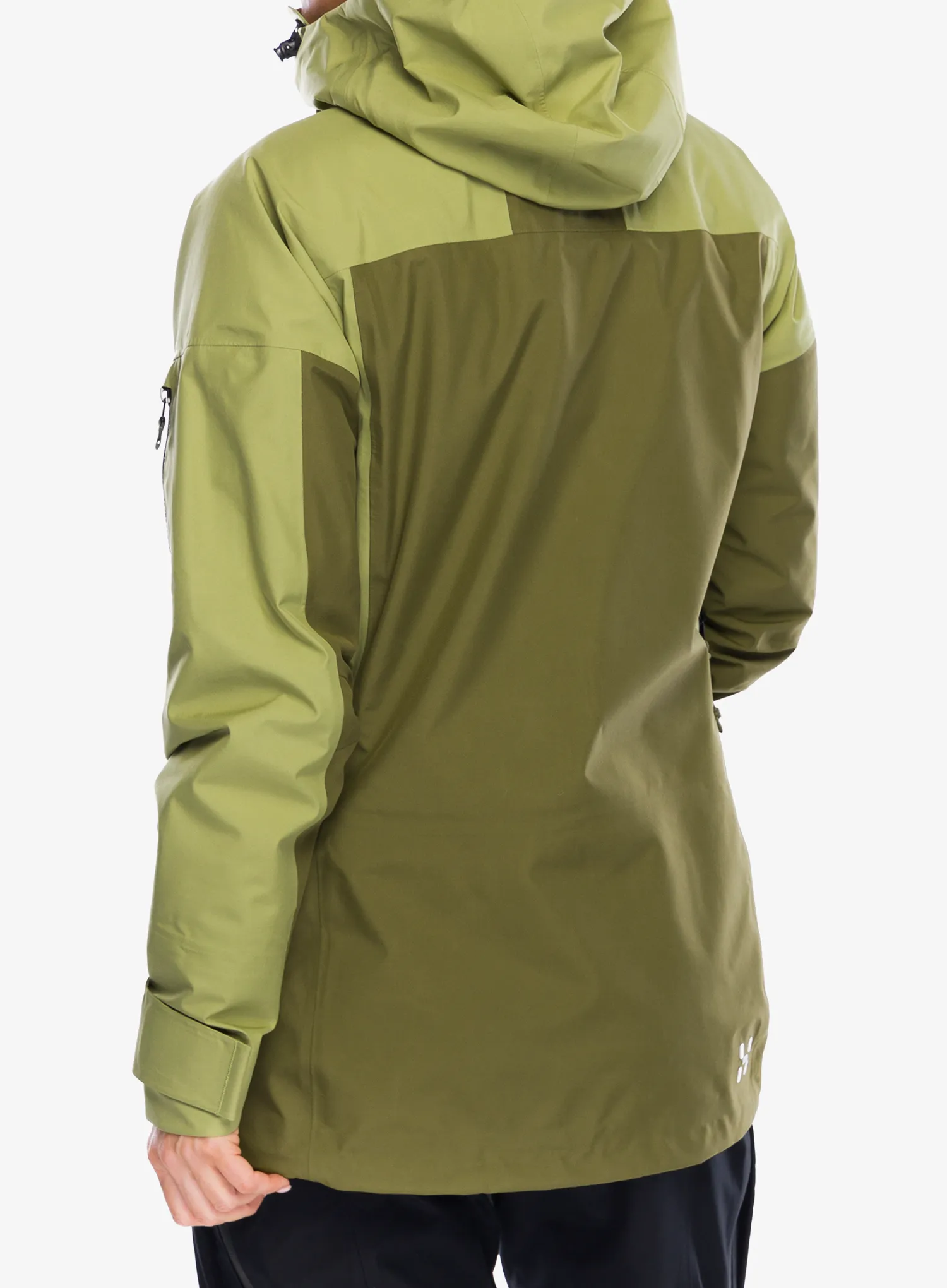 Ženska hardshell jakna Haglofs Vassi GTX Jacket - thyme green/olive green