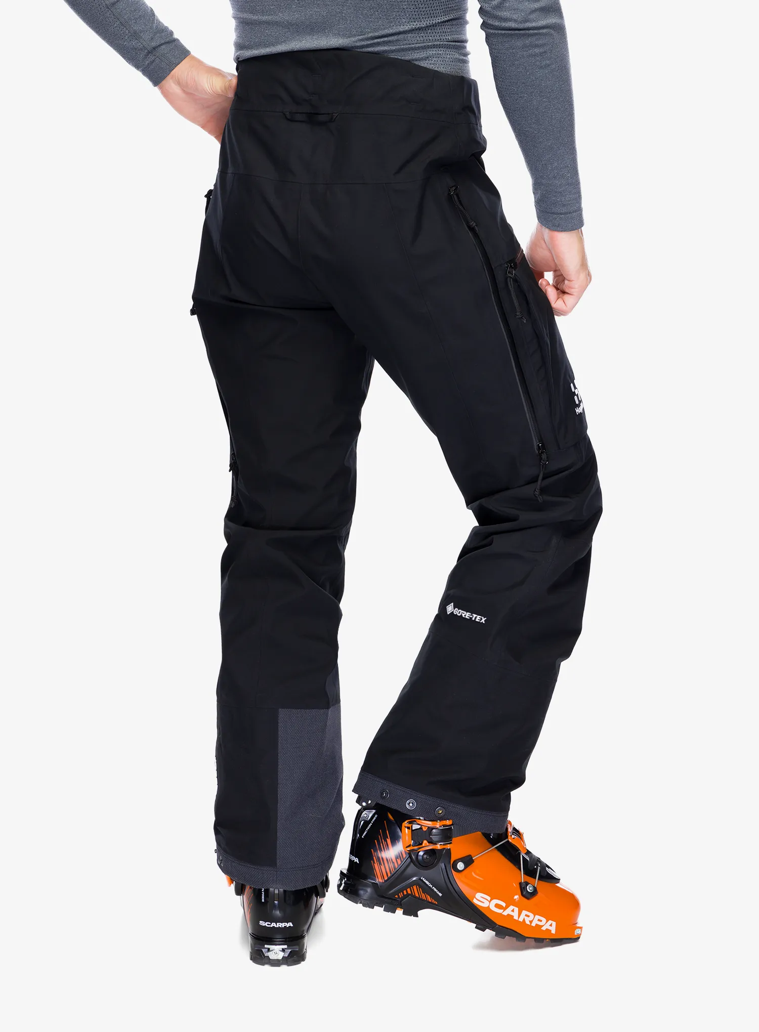 Smučarske hlače Haglofs Vassi GTX Pant - true black