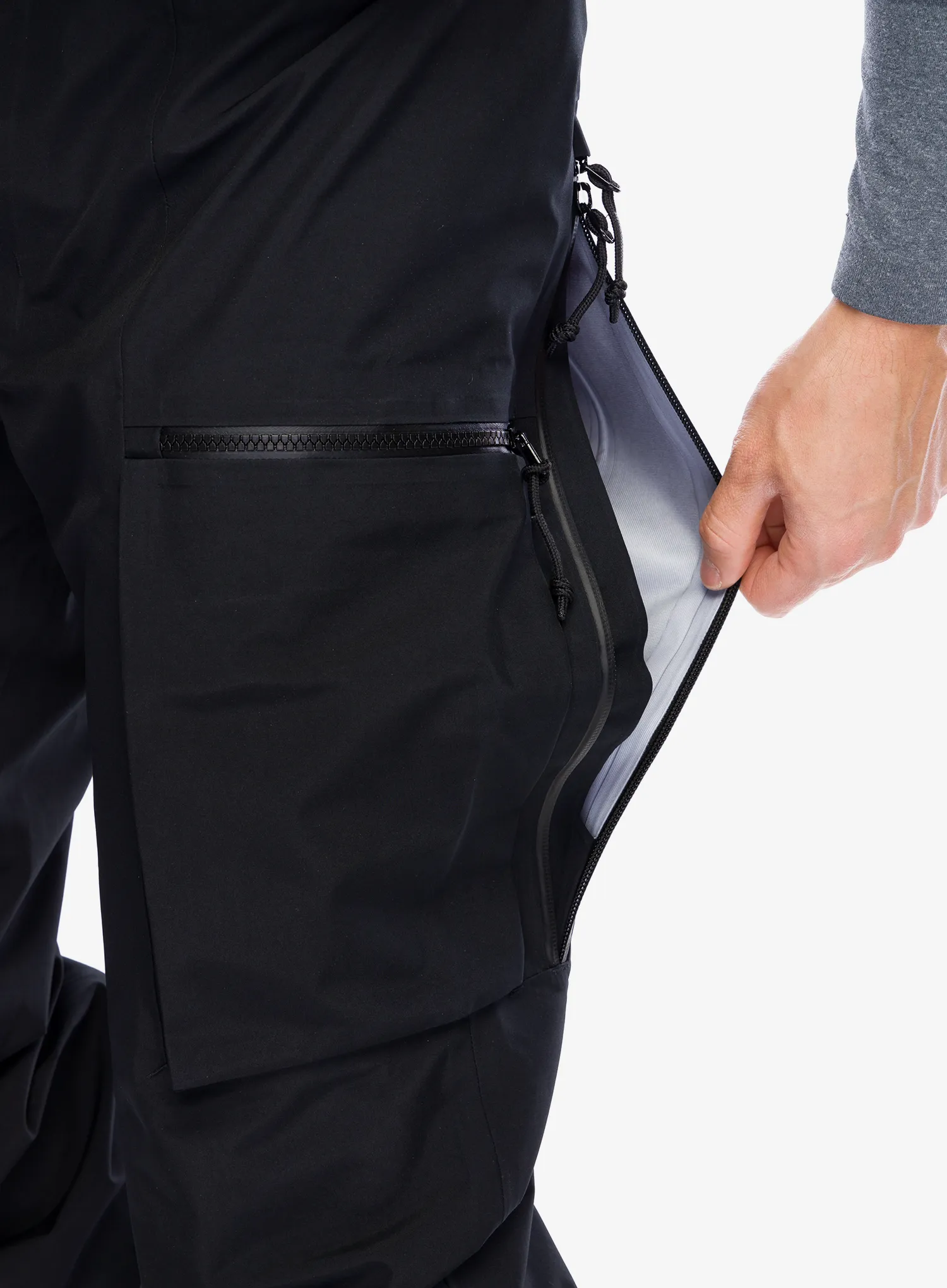 Smučarske hlače Haglofs Vassi GTX Pant - true black