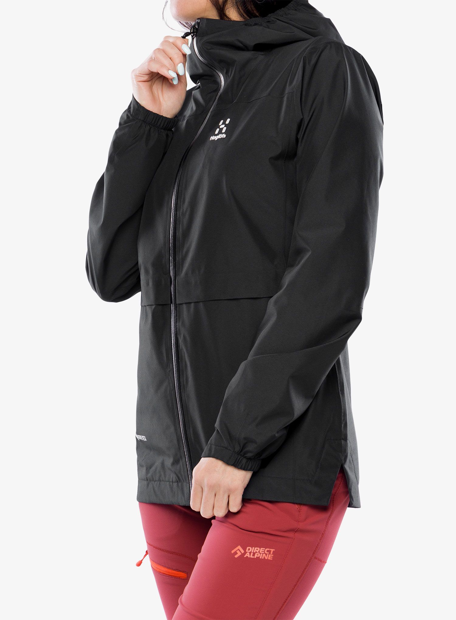 Ženska jakna Haglofs Wilda GTX Jacket - true black
