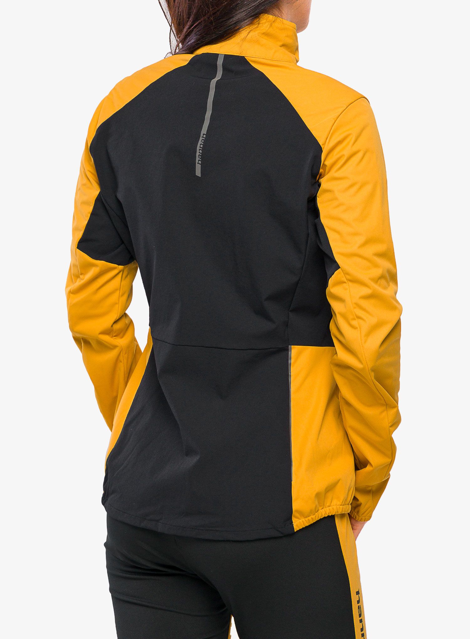 Ženska softshell jakna Hannah Alison - golden yellow/anthracite
