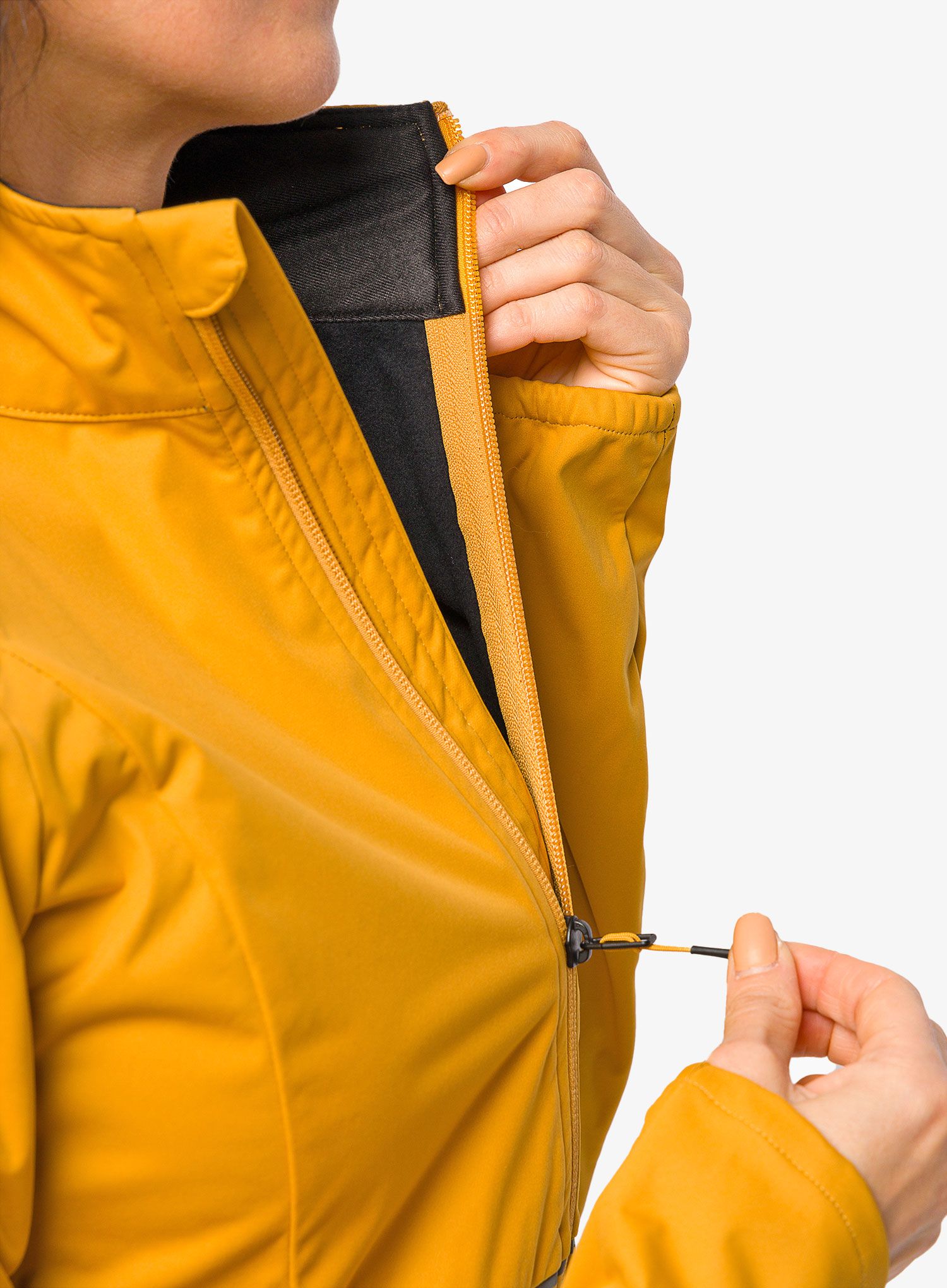 Ženska softshell jakna Hannah Alison - golden yellow/anthracite