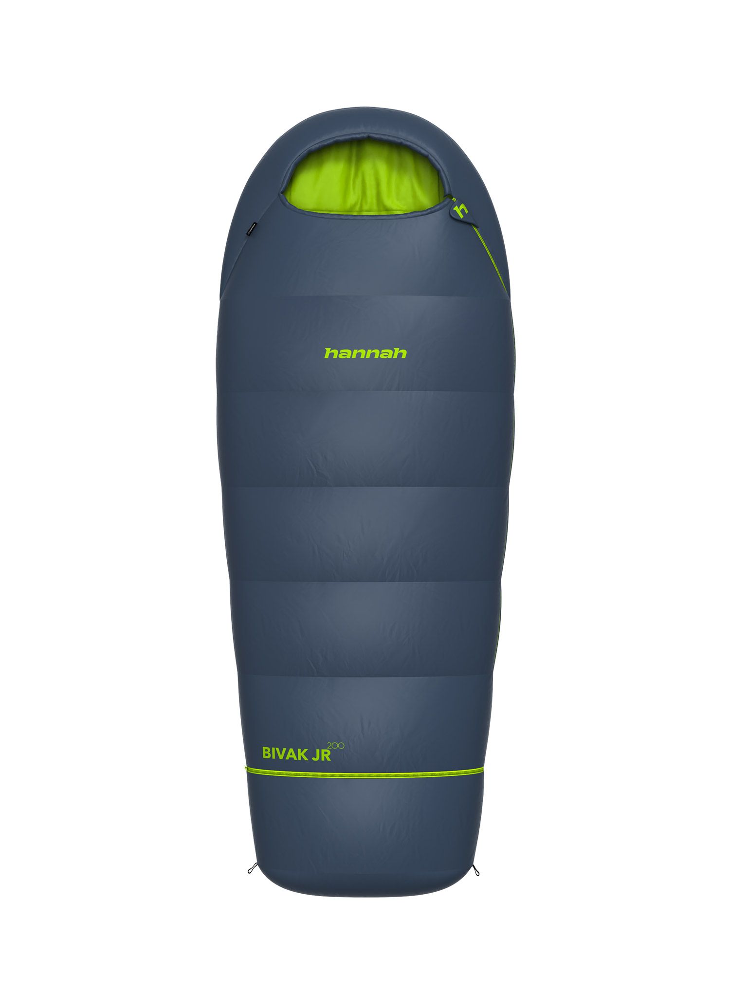 Otroška spalna vreča Hannah Bivak Jr 200 (140 cm) - midnight navy/lime green II
