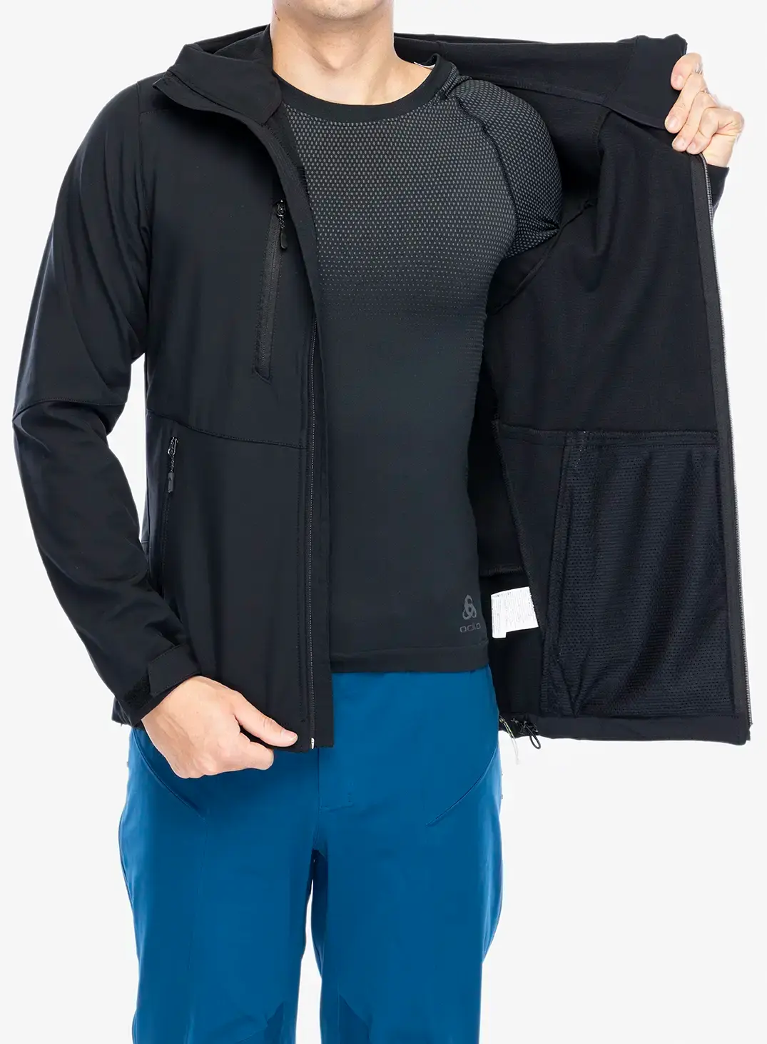 Softshell jakna Hannah Briston - anthracite