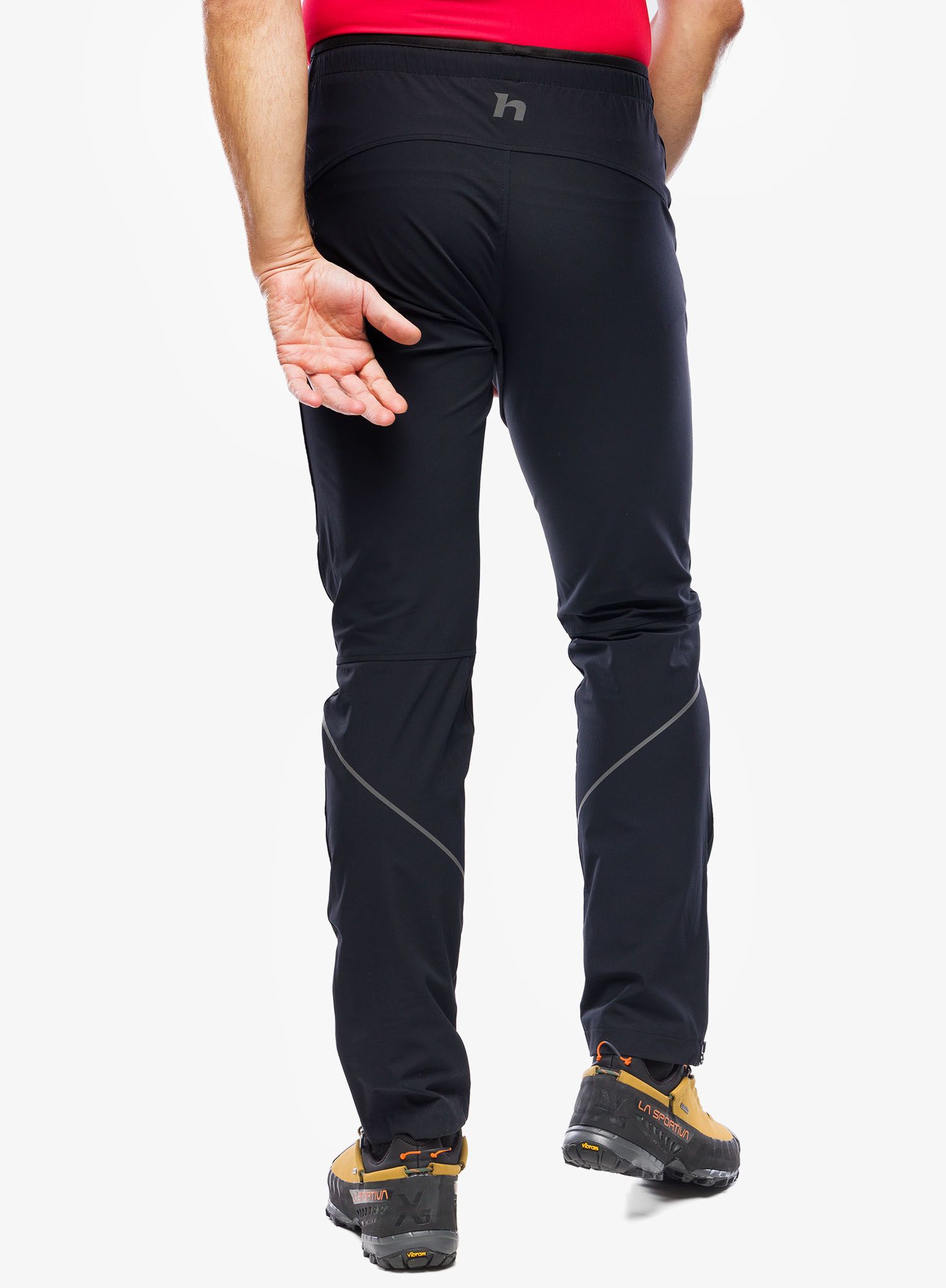 Softshell hlače Hannah Brock II - anthracite
