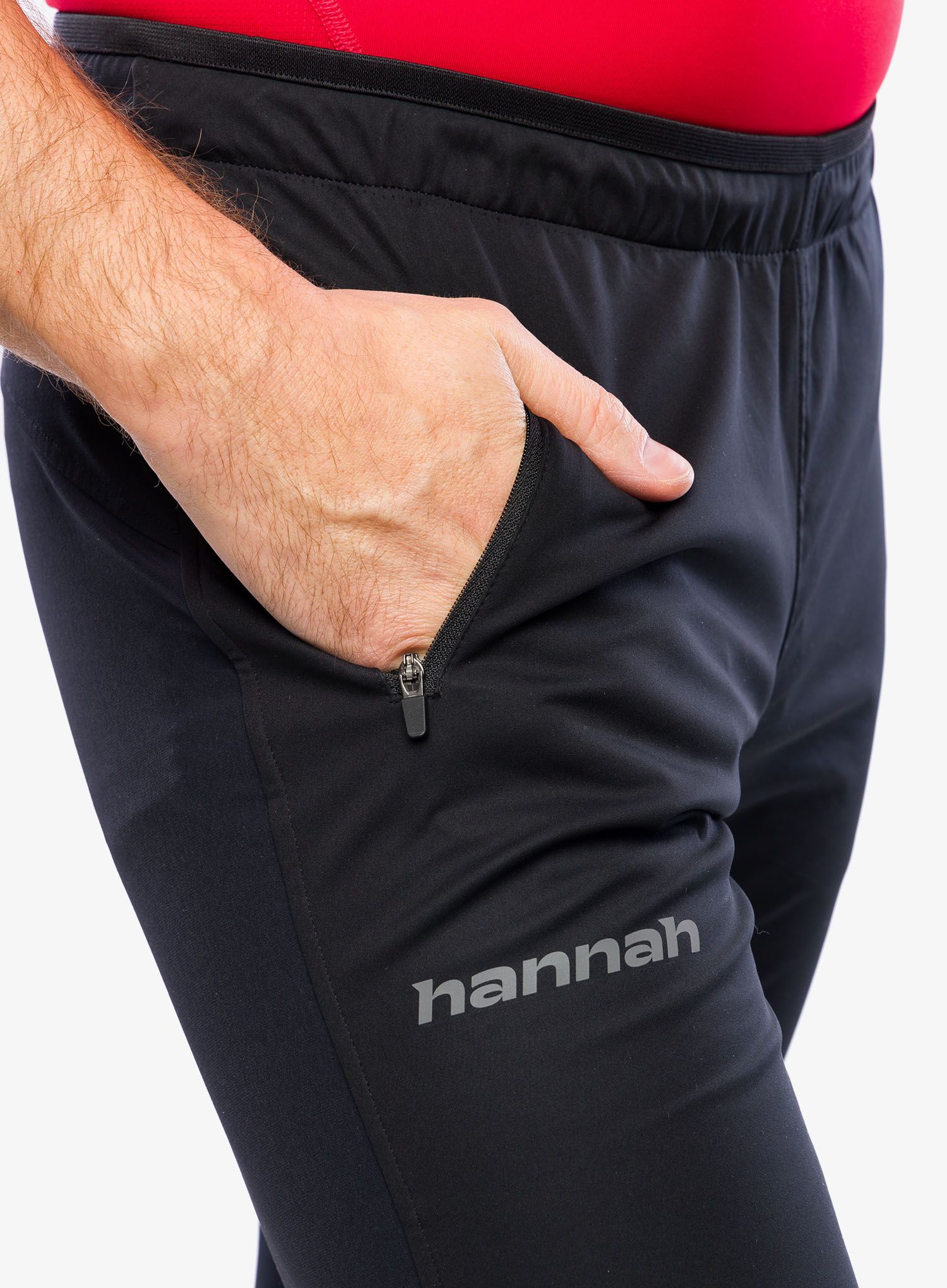 Softshell hlače Hannah Brock II - anthracite
