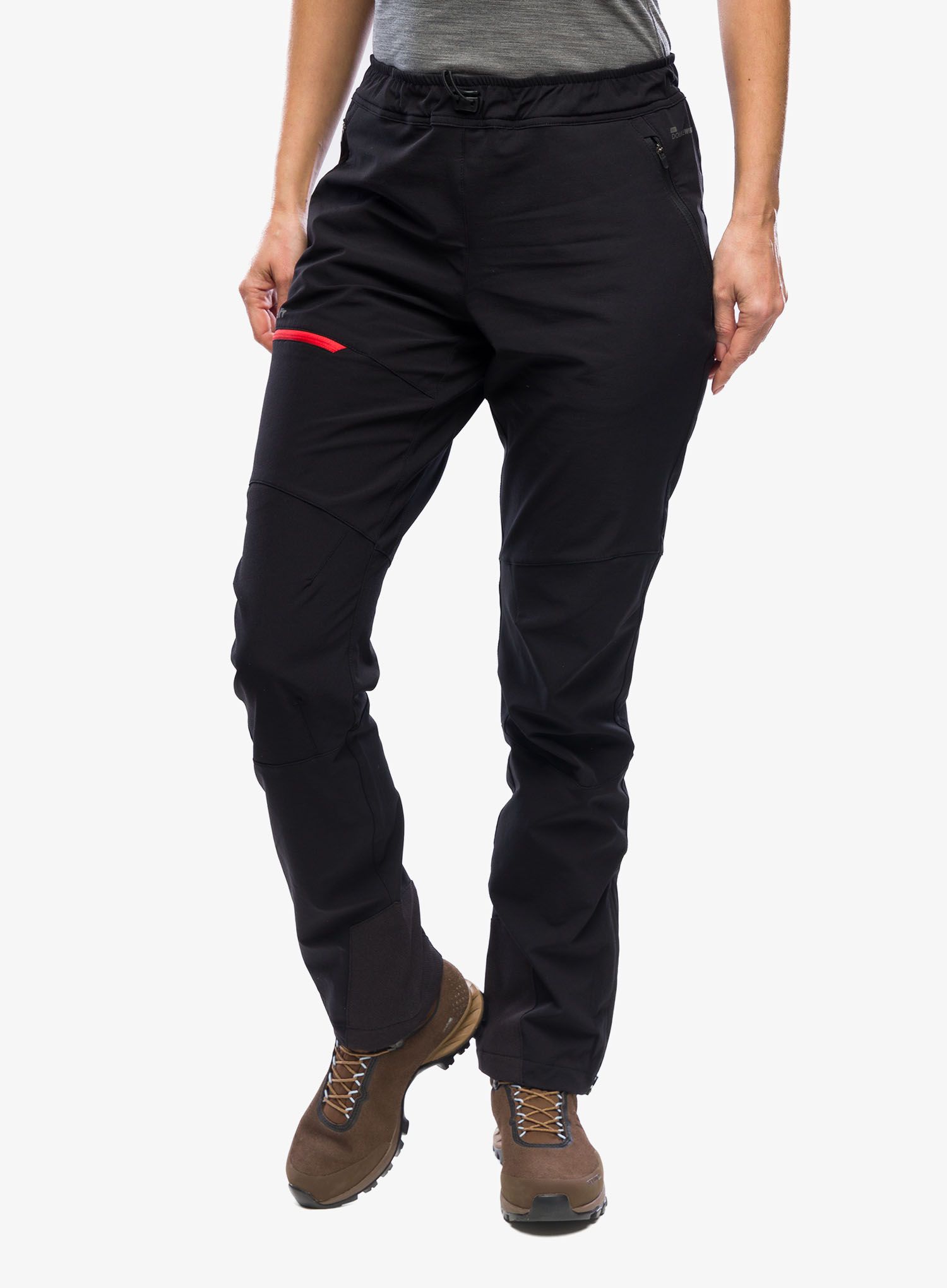 Ženske softshell hlače Hannah Claim W - anthracite red