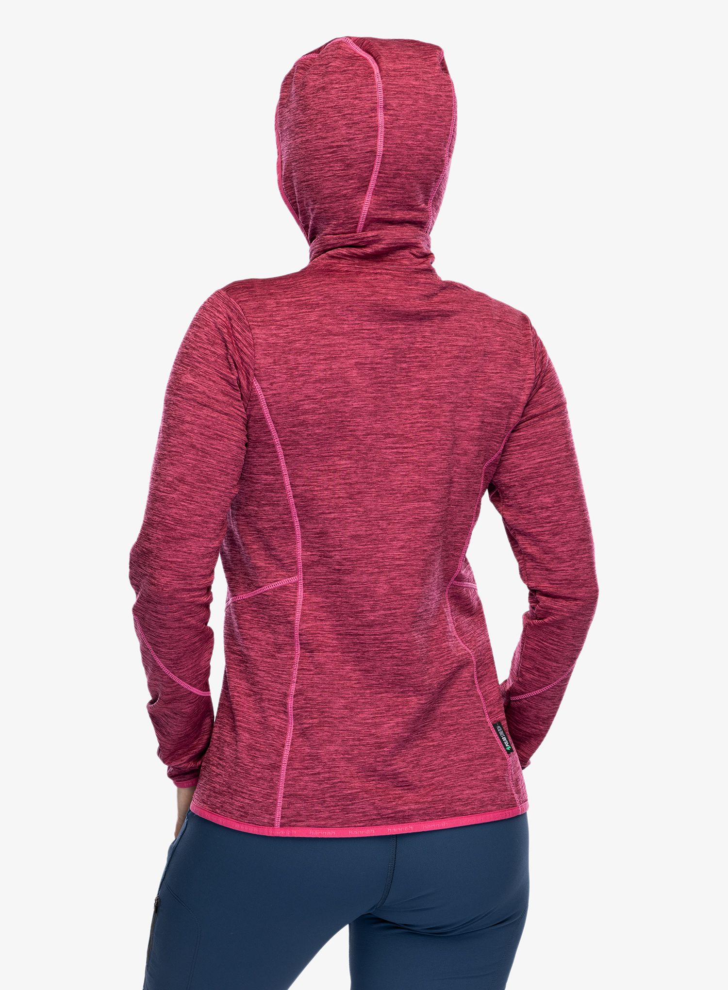 Ženska jopa s kapuco Hannah Dagnys Hoody - honeysuckle mel I