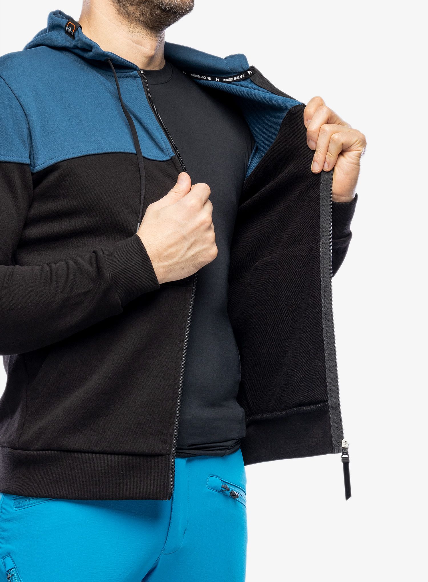 Jopica s kapuco Hannah Fezco Hoody - anthracite/dark denim