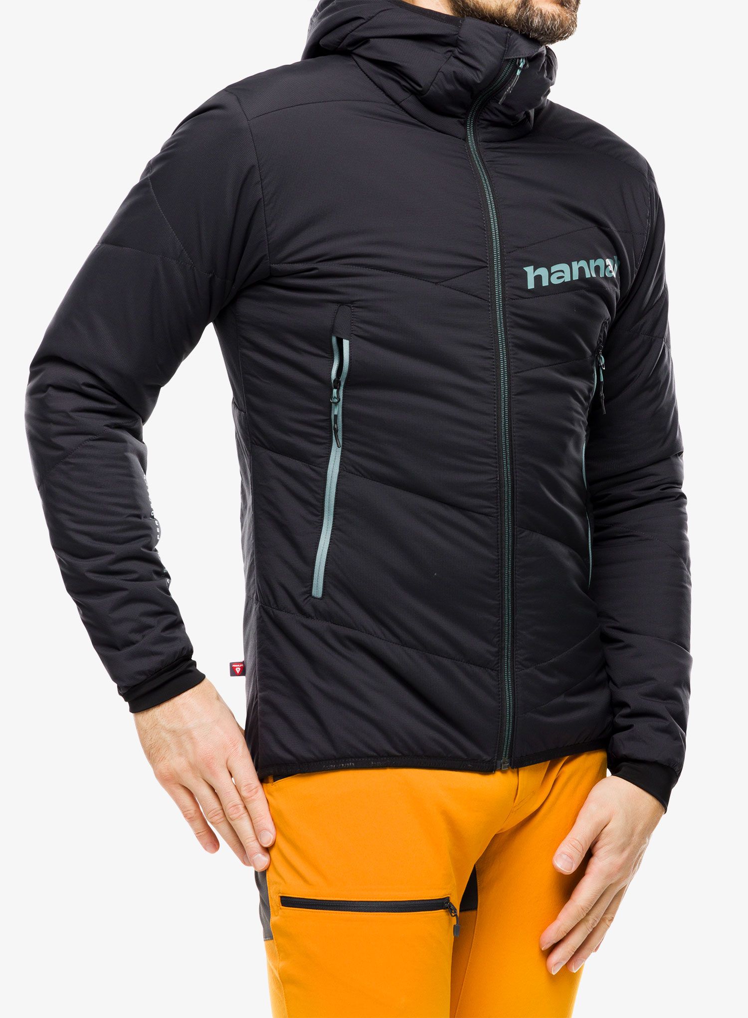 Sintetična jakna Hannah Gabber Hoody - anthracite