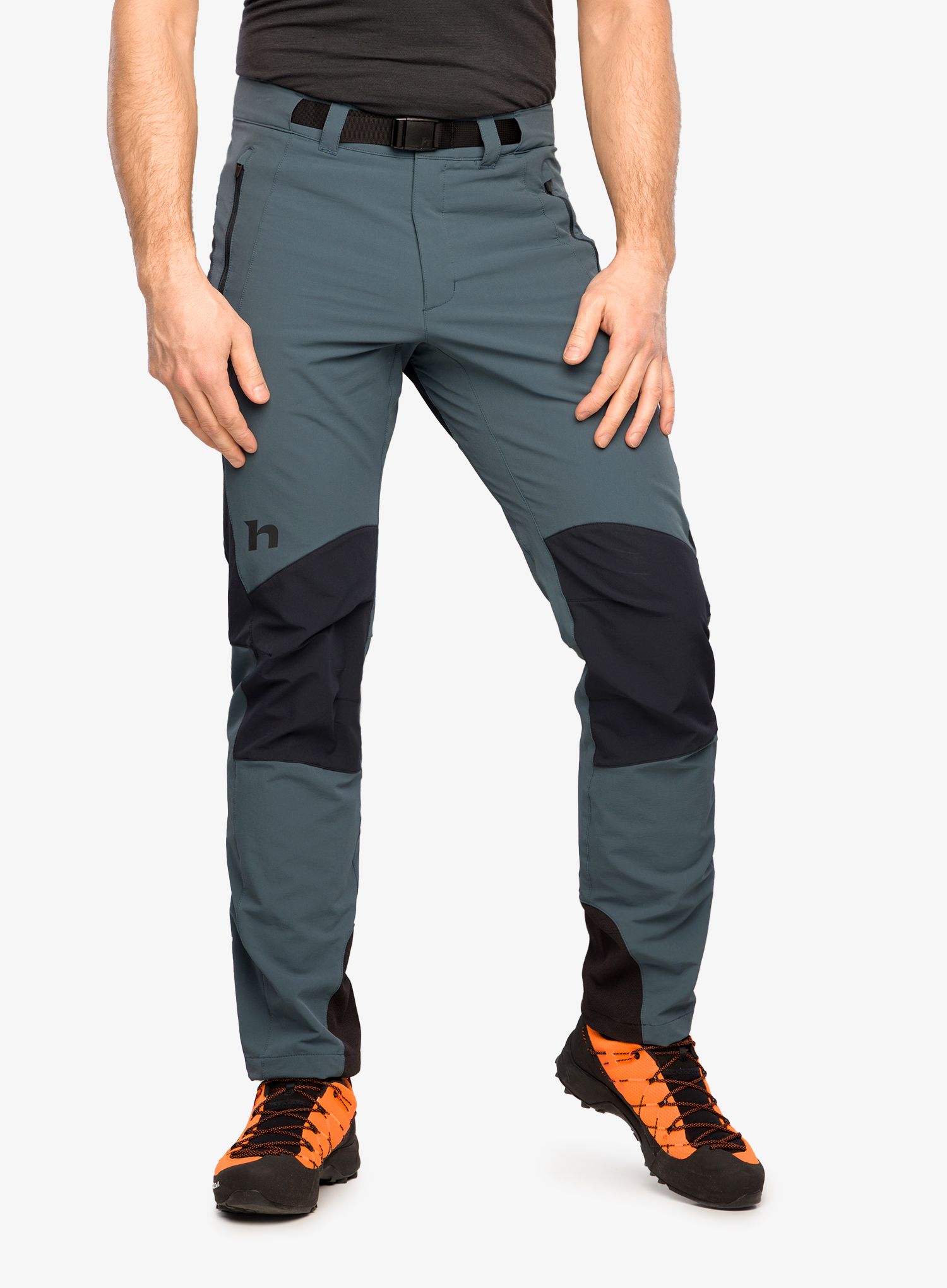 Moške softshell hlače Hannah Garwyn - dark slate/antharcite II