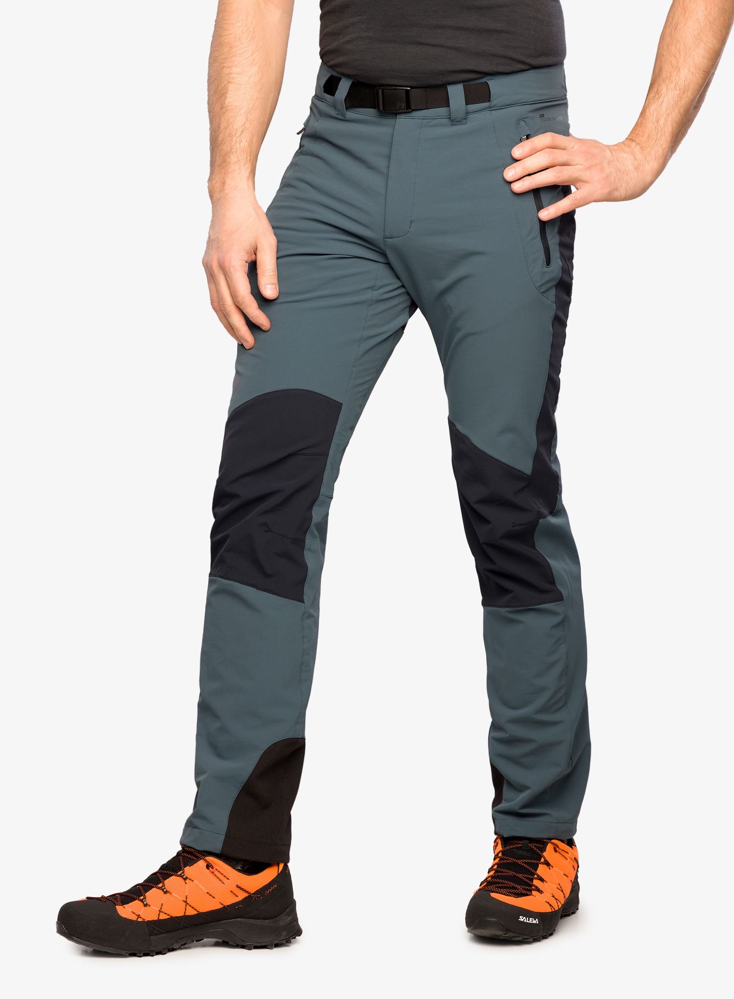 Moške softshell hlače Hannah Garwyn - dark slate/antharcite II
