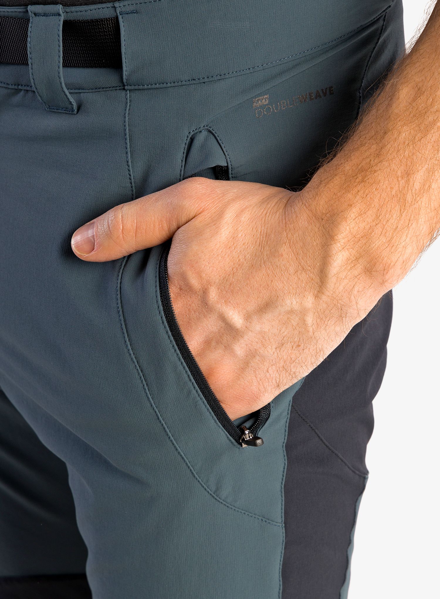 Moške softshell hlače Hannah Garwyn - dark slate/antharcite II
