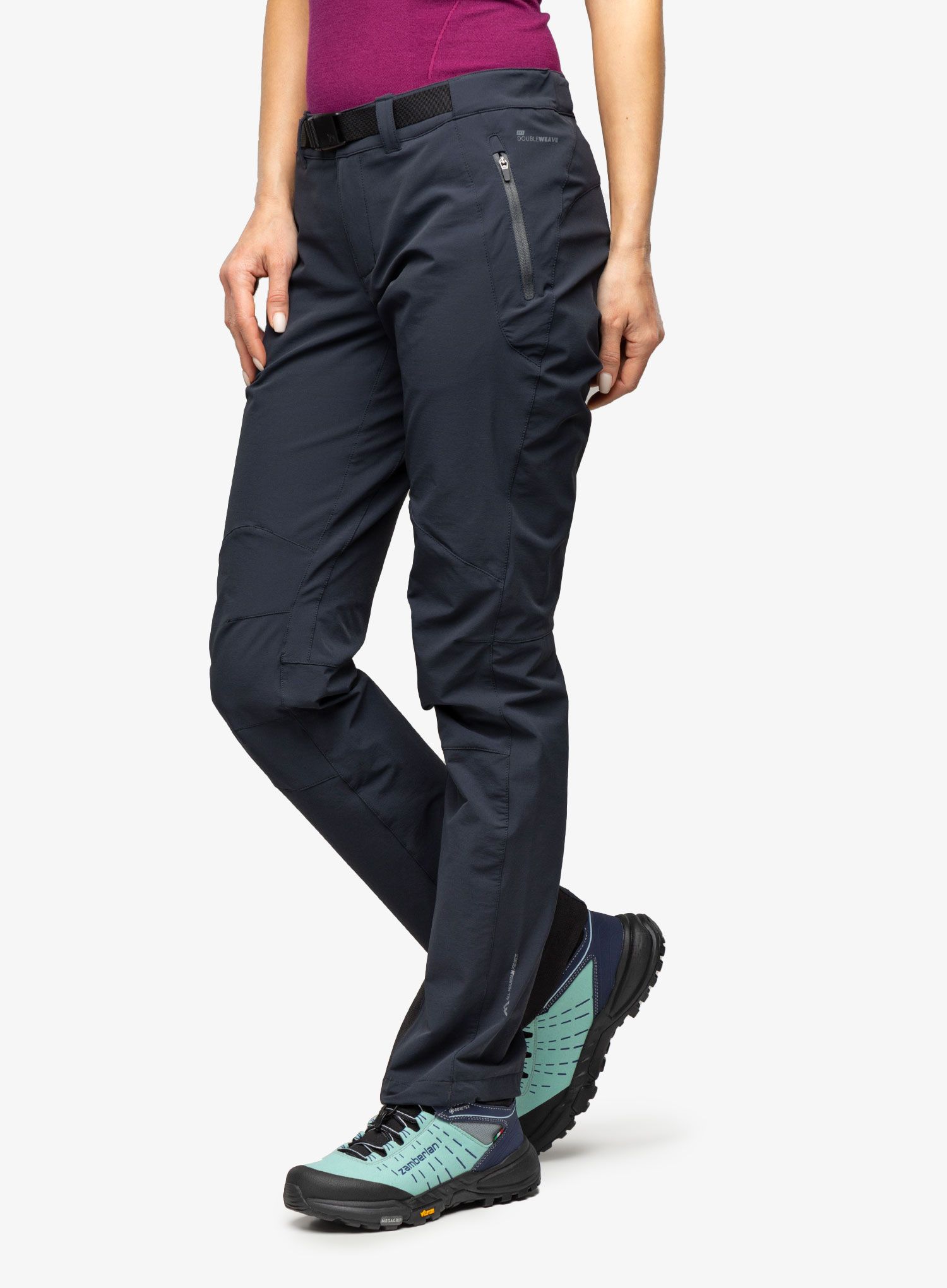 Ženske softshell hlače Hannah Garwynet - anthracite II