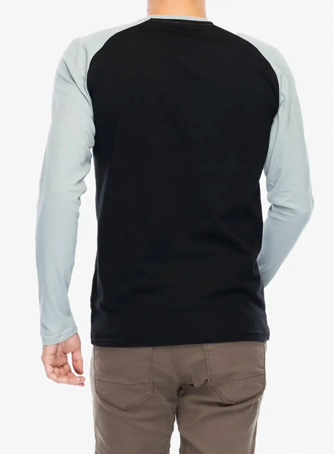 Majica z dolgimi rokavi Hannah Hanes - anthracite/slate gray