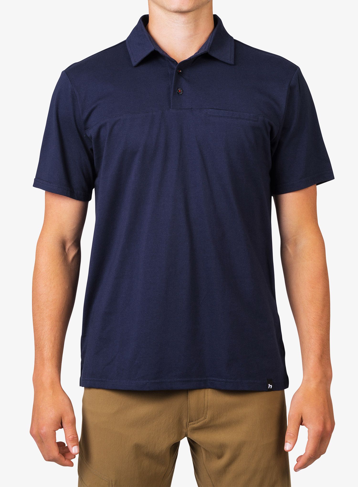 Polo majica Hannah Kajan - moroccan blue mel
