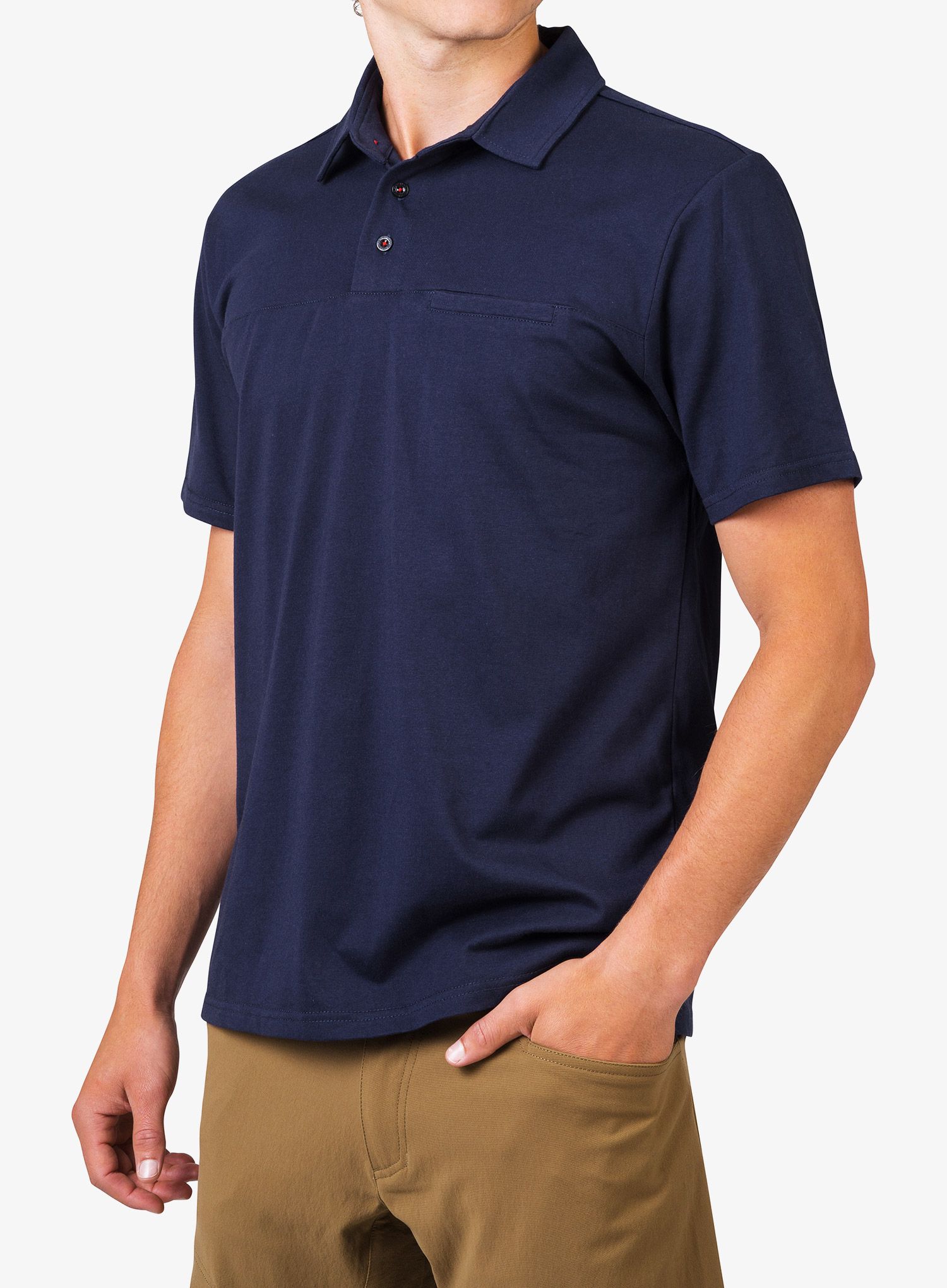 Polo majica Hannah Kajan - moroccan blue mel