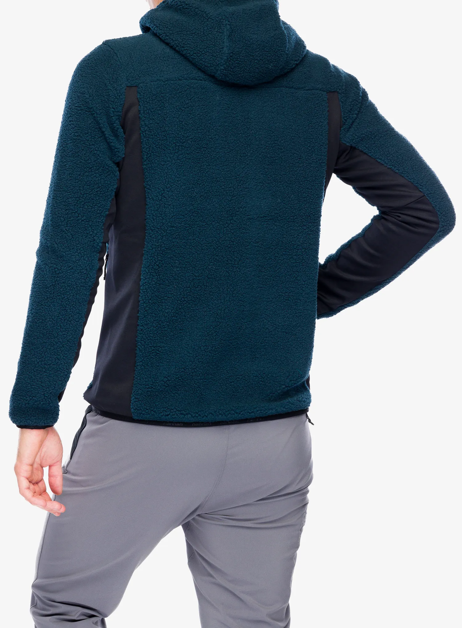 Flis Hannah Kodiak Hoody - stratified sea/anthracite