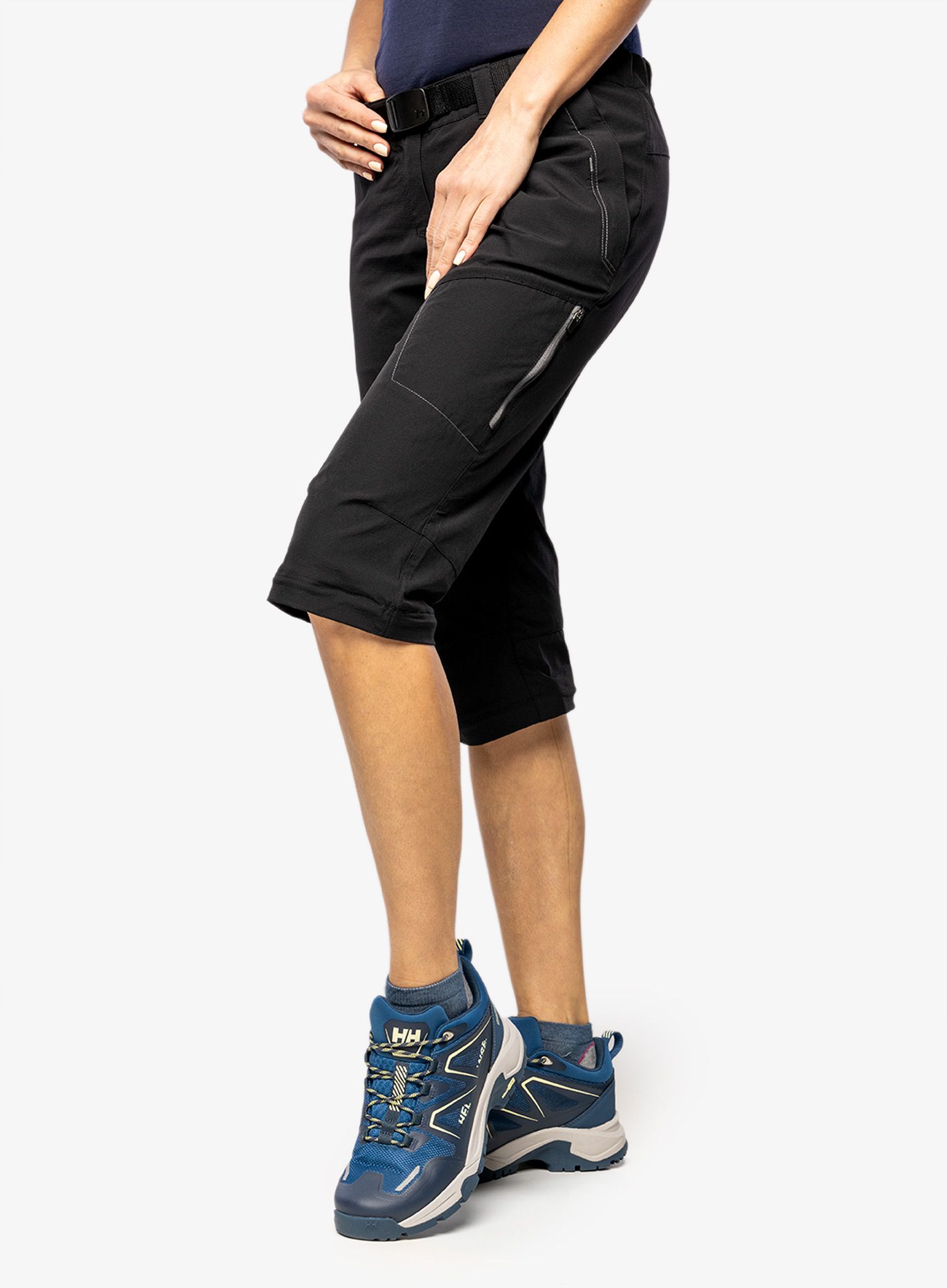 Ženske pohodniške hlače Hannah Libertine - anthracite II