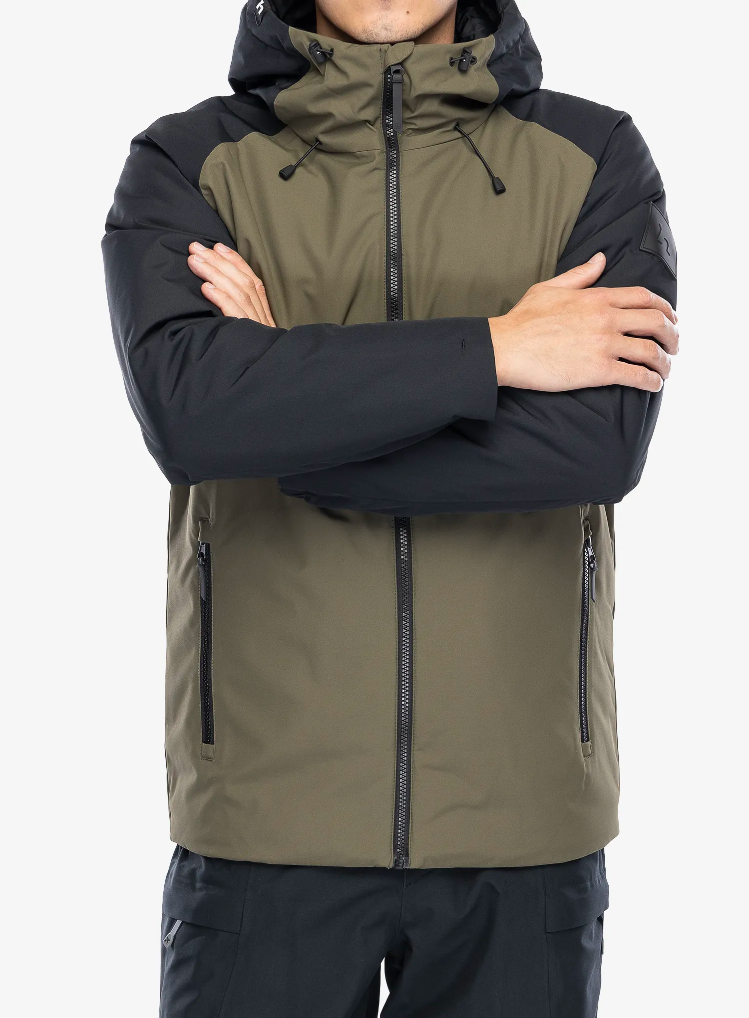 Smučarska jakna Hannah Mascon II - dark olive/anthracite