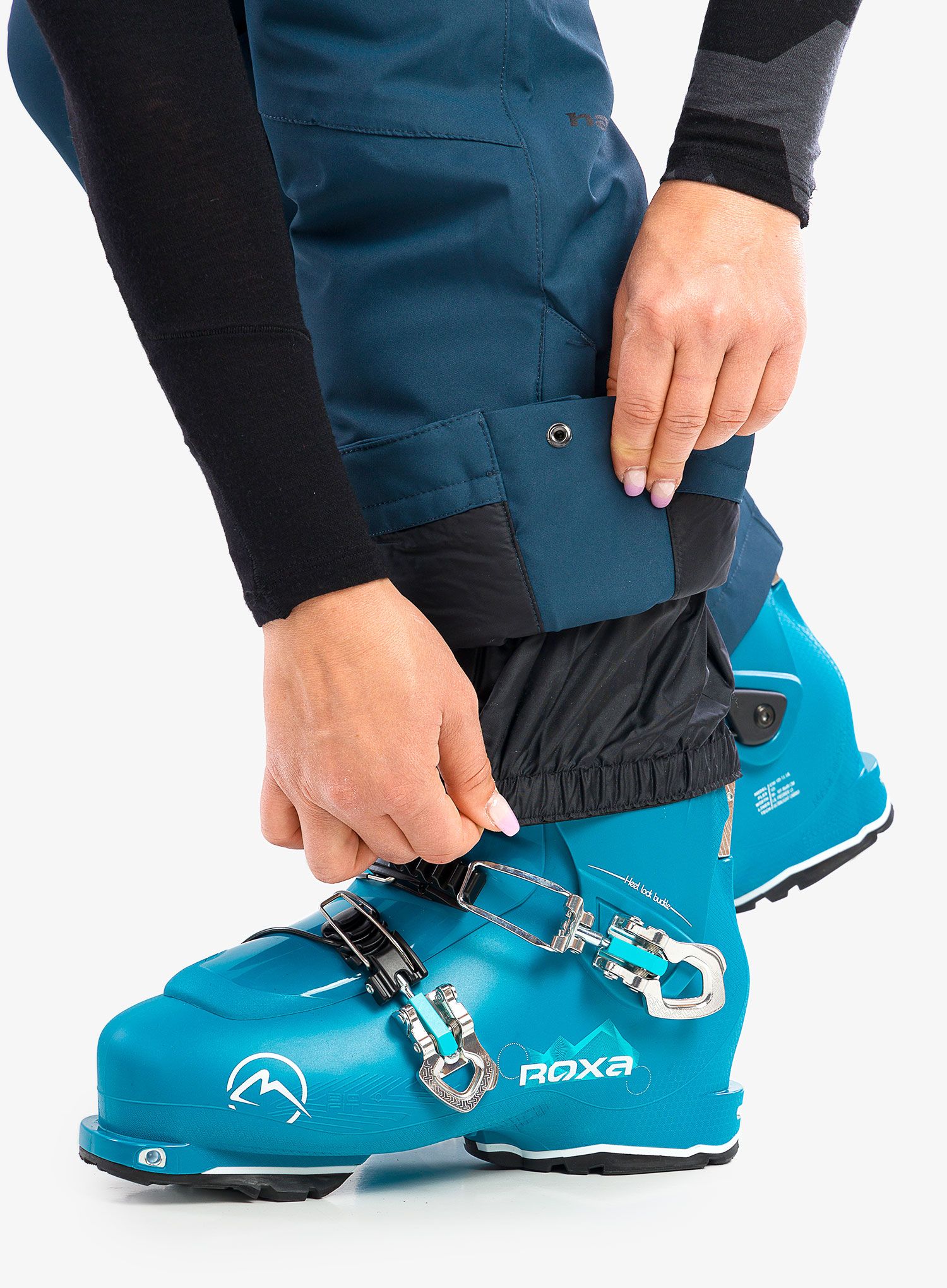 Ženske smučarske hlače Hannah Nara - midnight navy
