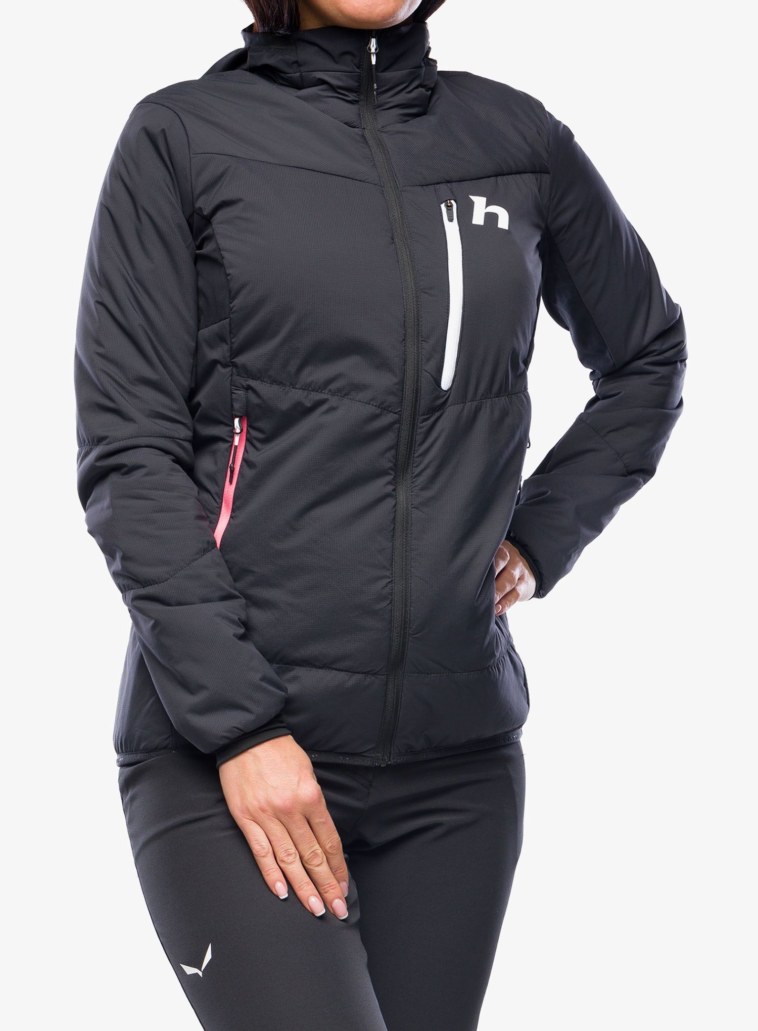 Ženska jakna za turno smučanje Hannah Nava Hoody - anthracite