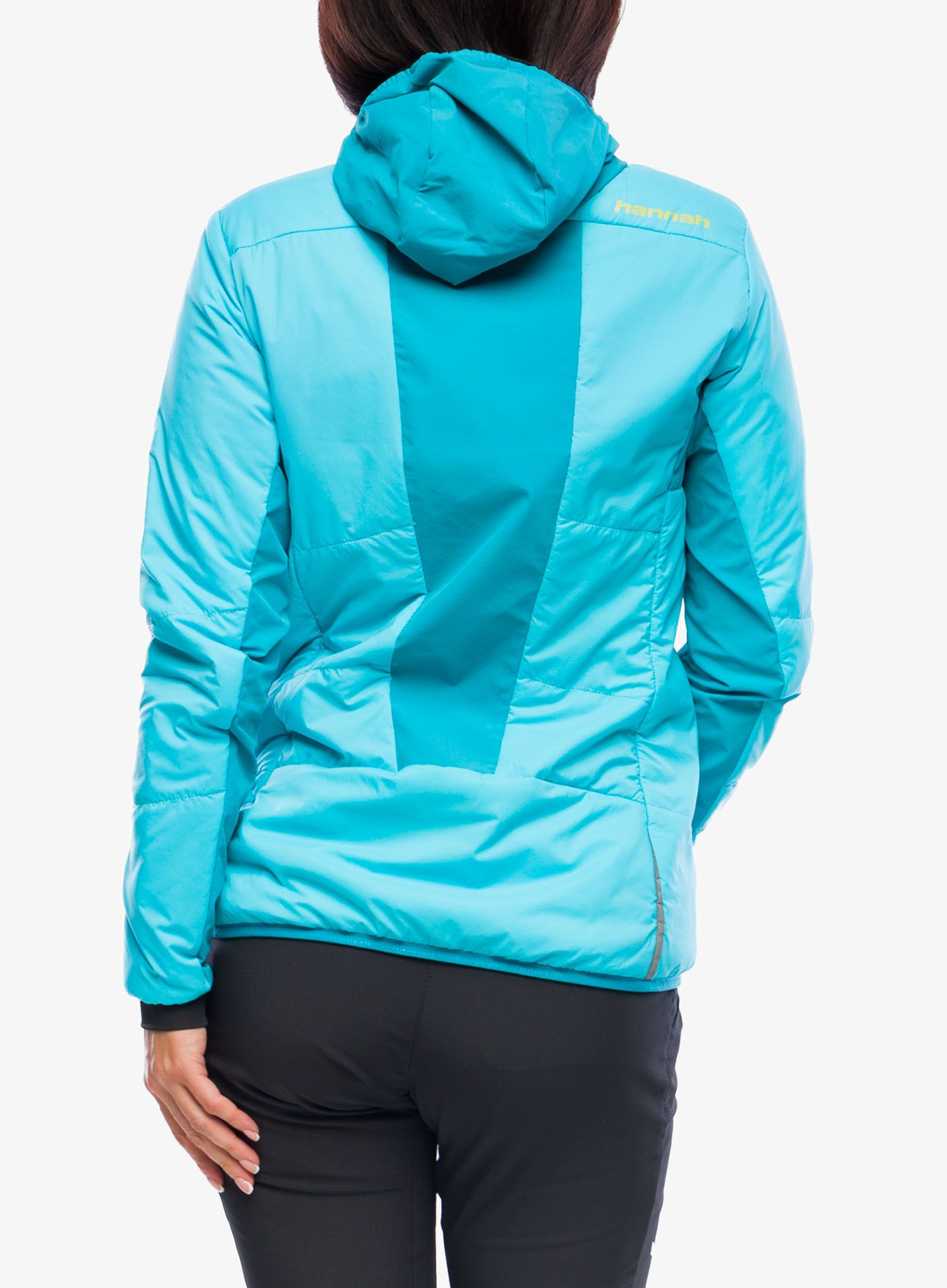 Ženska hibridna jakna Hannah Nava Hoody - scuba blue/enamel blue