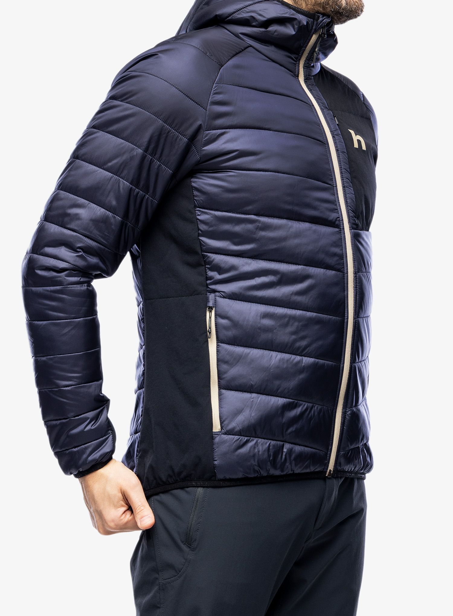 Sintetična jakna Hannah Revel Hoody - graphite/anthracite