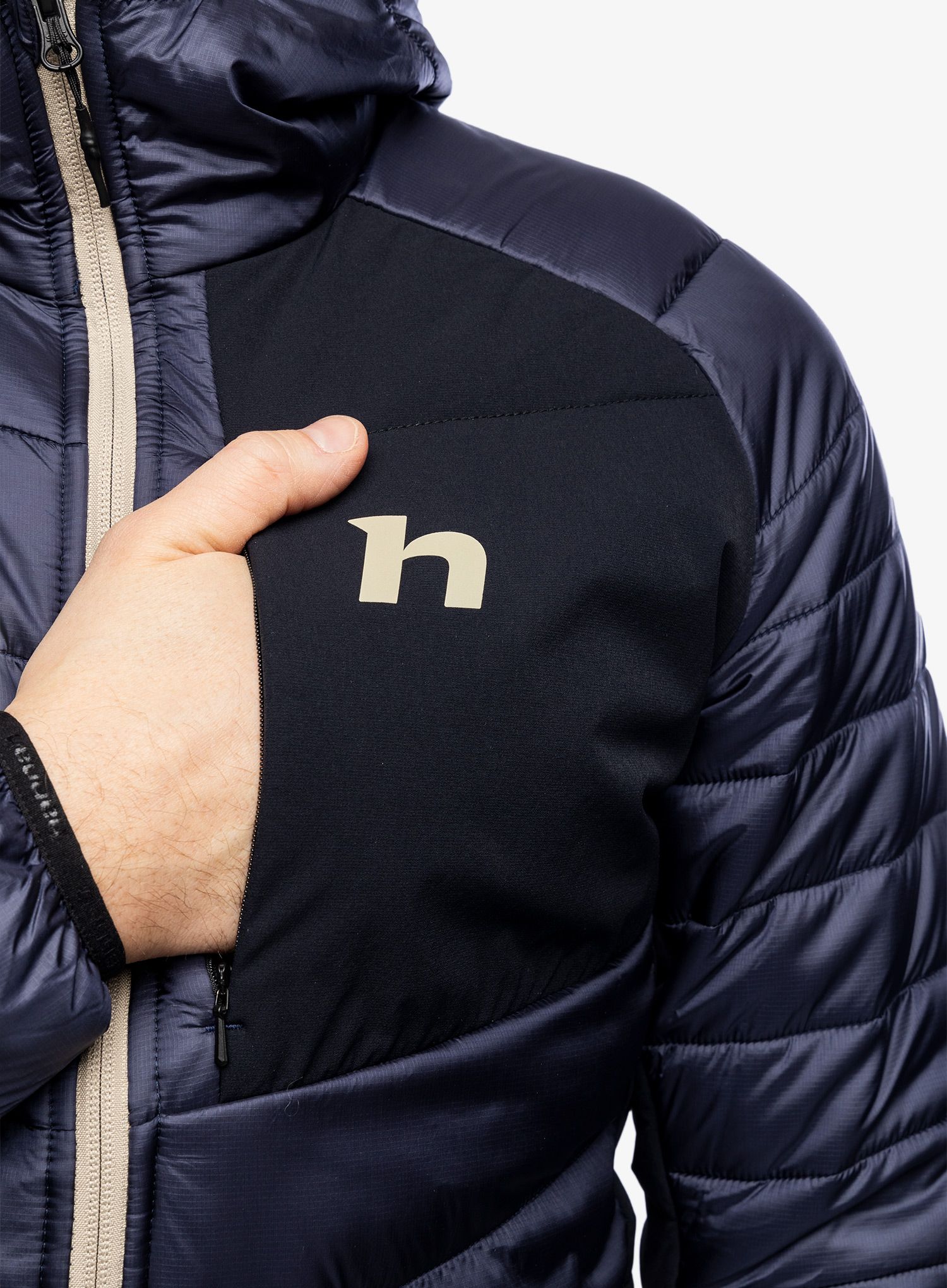 Sintetična jakna Hannah Revel Hoody - graphite/anthracite
