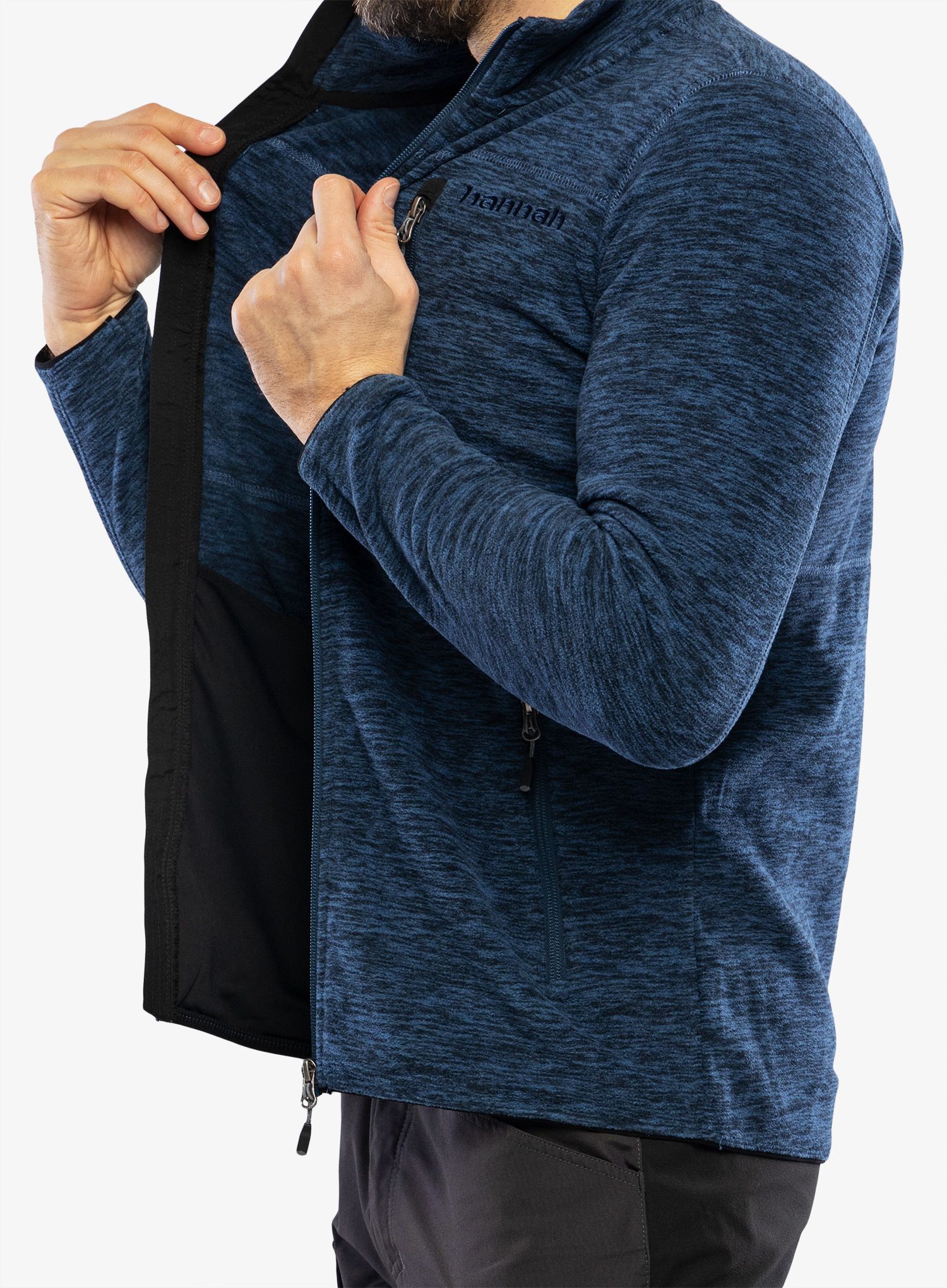 Flis Hannah Santon II - dark denim melange