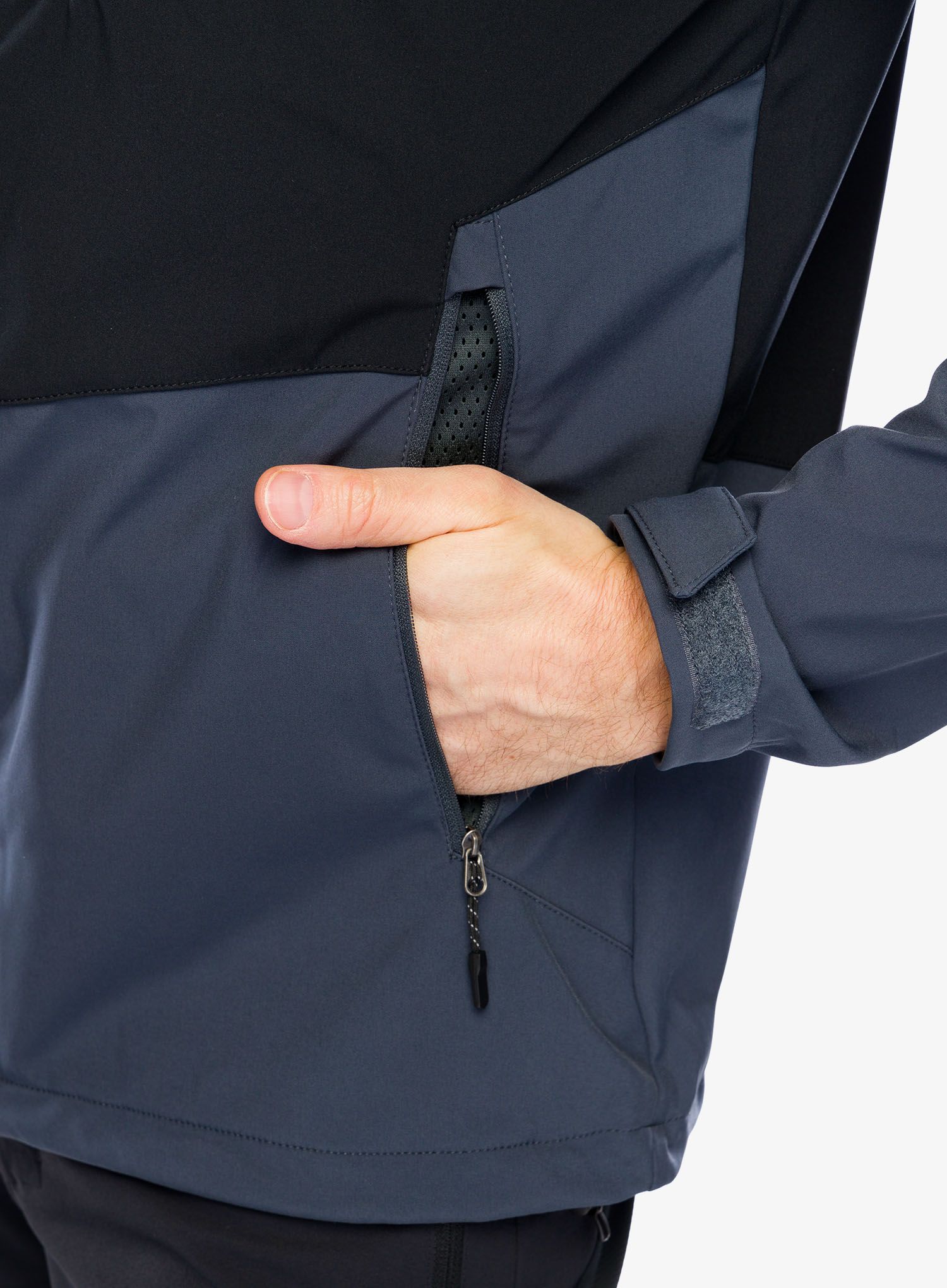 Softshell jakna Hannah Shelton Lite - anthracite/india ink