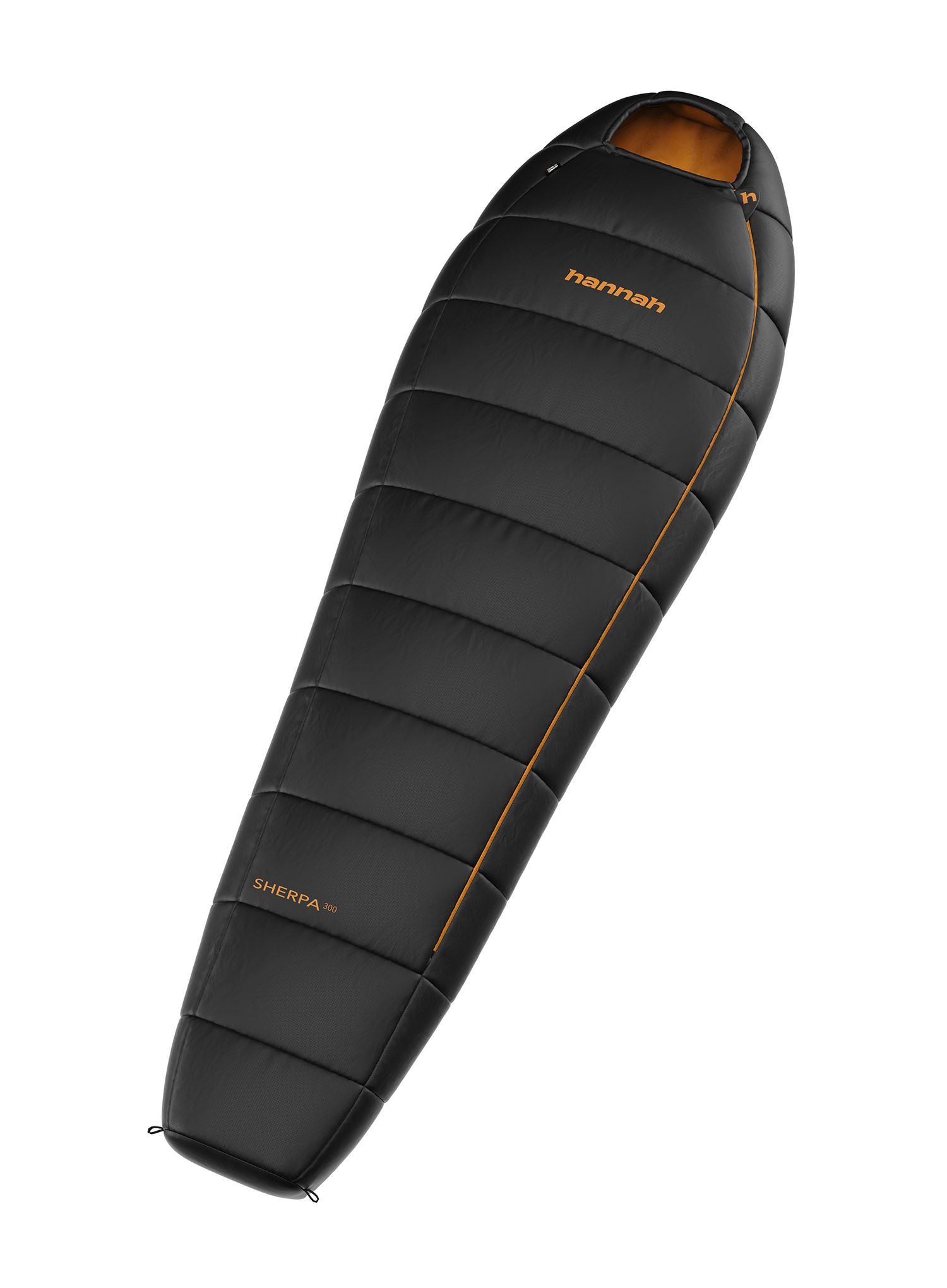 Spalna vreča Hannah Sherpa 300 (190 cm) - jet black/inca gold