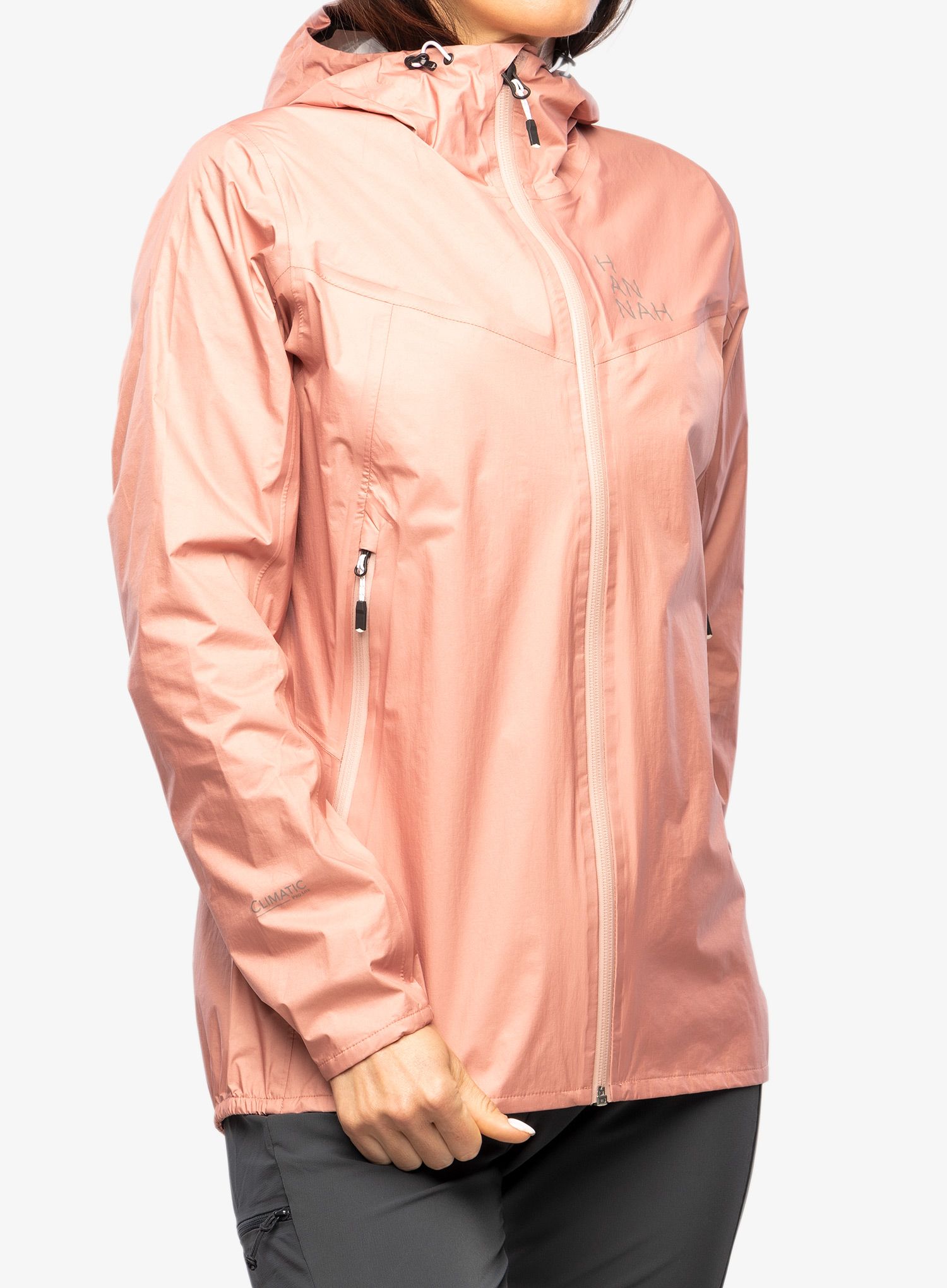 Ženska hardshell jakna Hannah Skylark - canyon rose