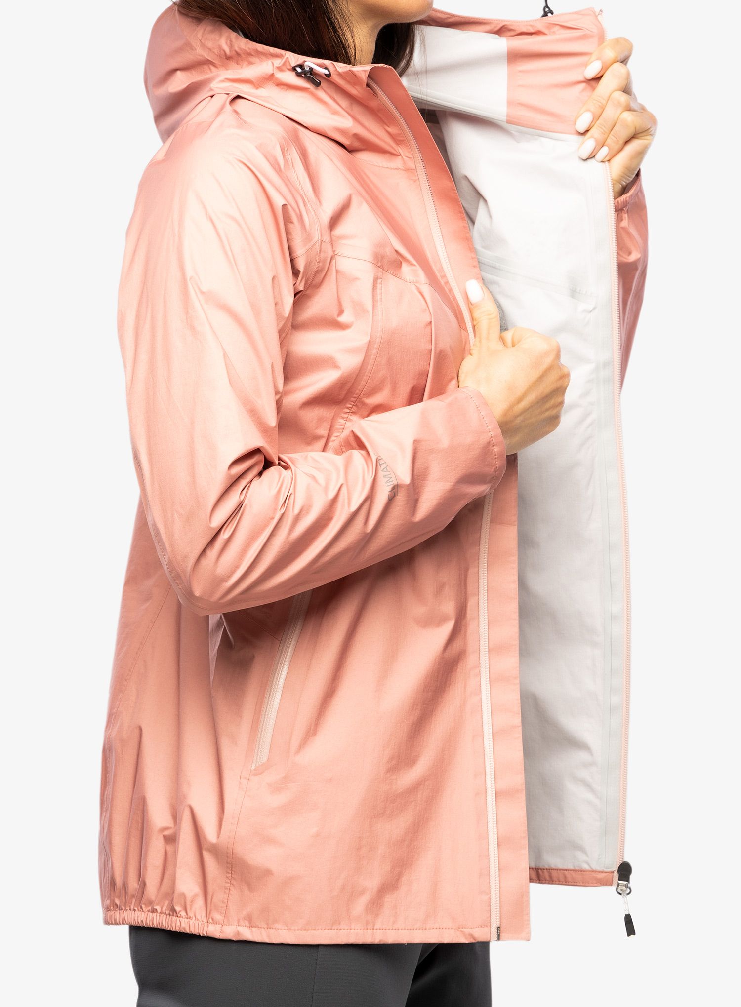 Ženska hardshell jakna Hannah Skylark - canyon rose