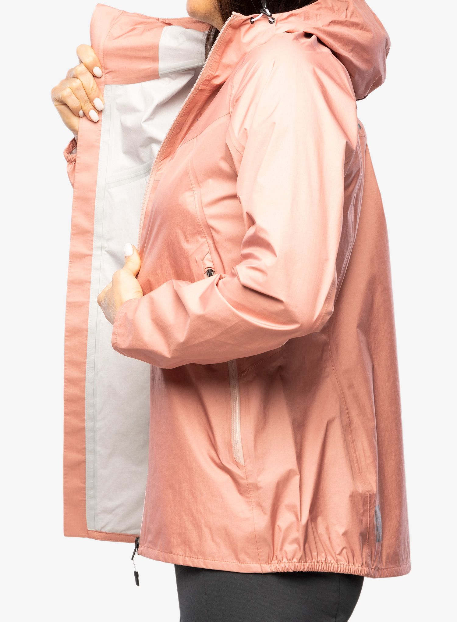 Ženska hardshell jakna Hannah Skylark - canyon rose