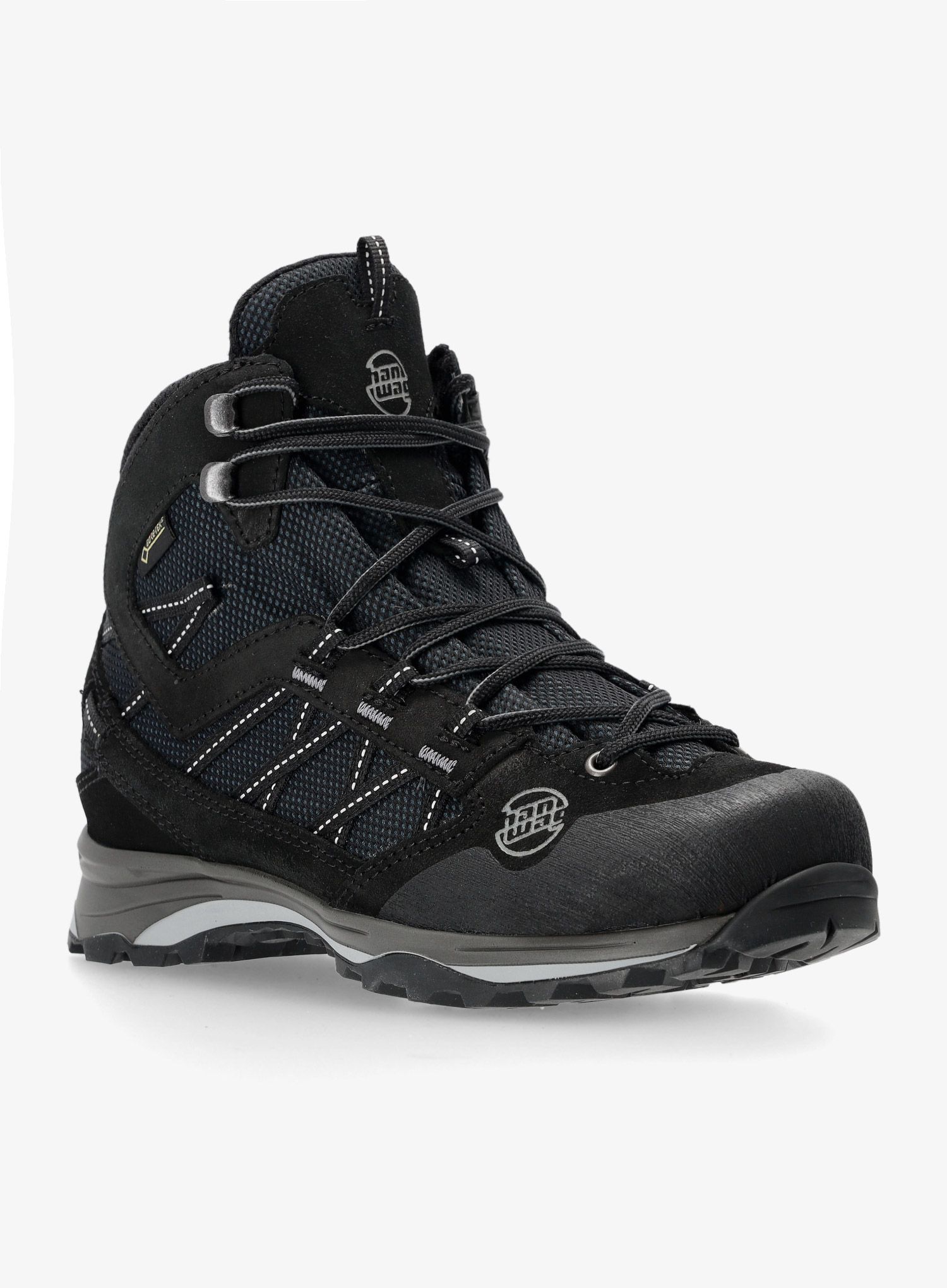 Ženski čevlji Hanwag Belorado II Mid Bunion GTX - black/black